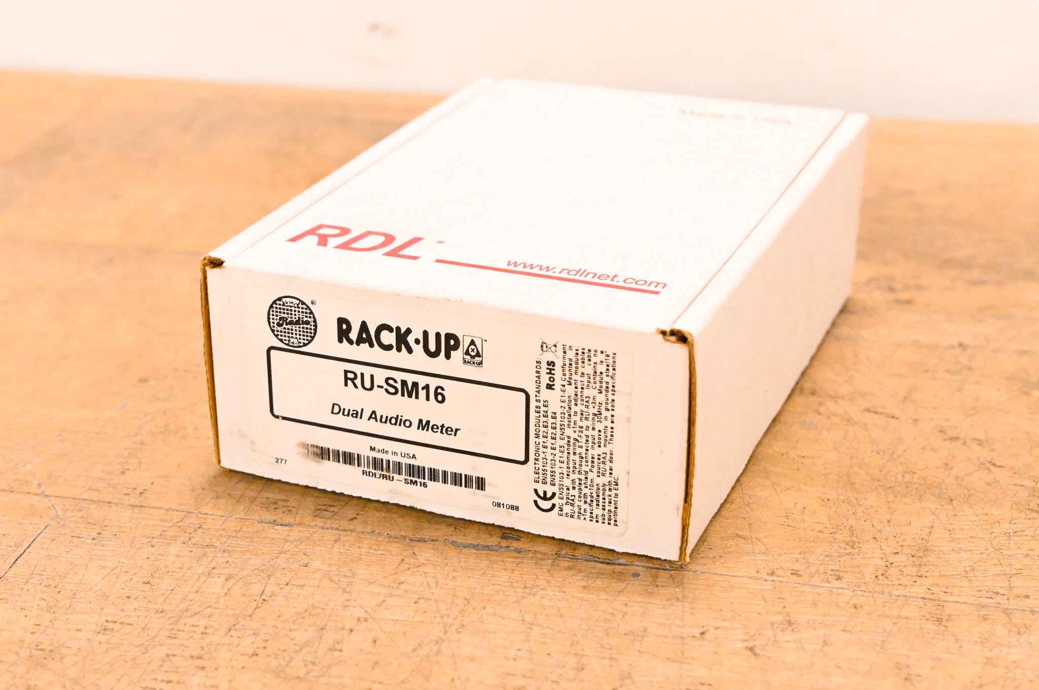 RDL RU-SM16 LED Dual Audio Meter