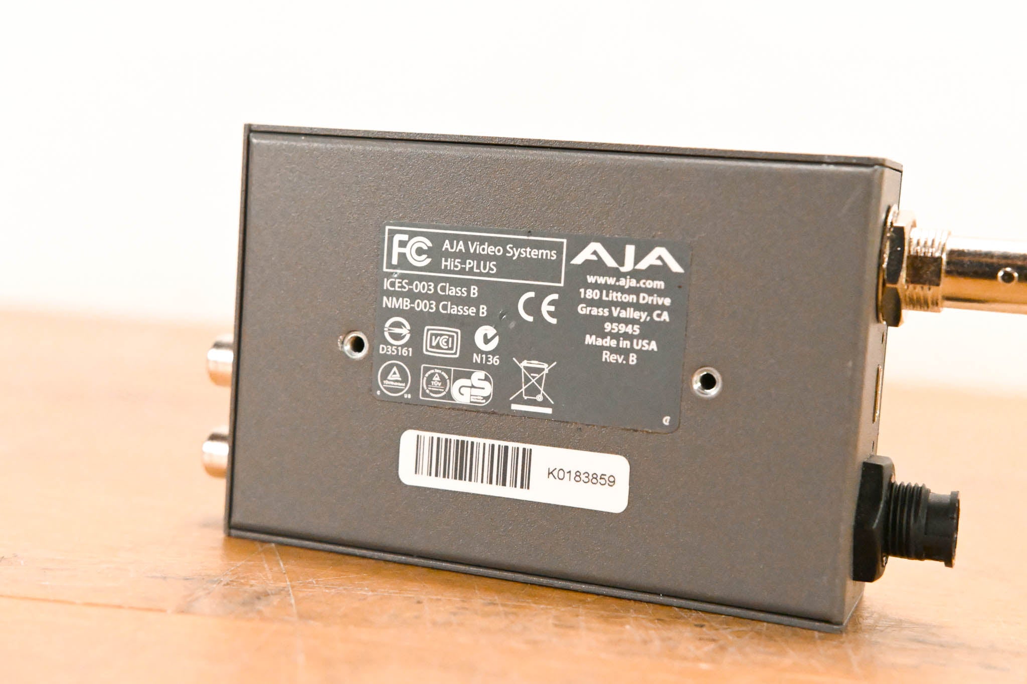AJA HI5-PLUS 3G-SDI to HDMI Mini Converter (NO POWER SUPPLY)