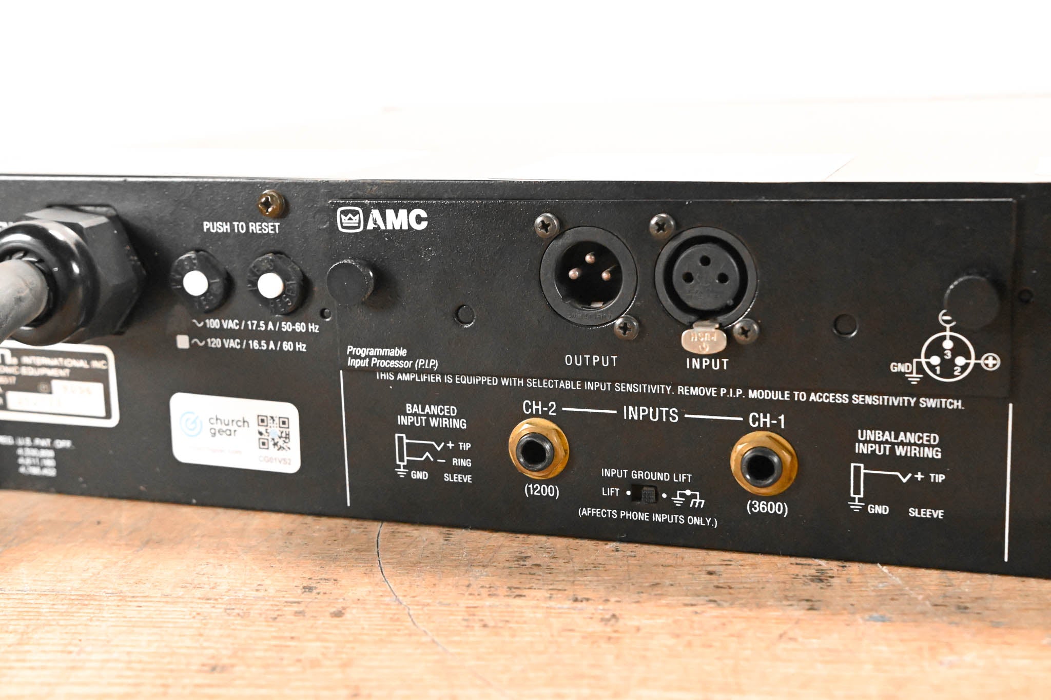 Crown Macro-Tech 36x12 2-Channel Power Amplifier