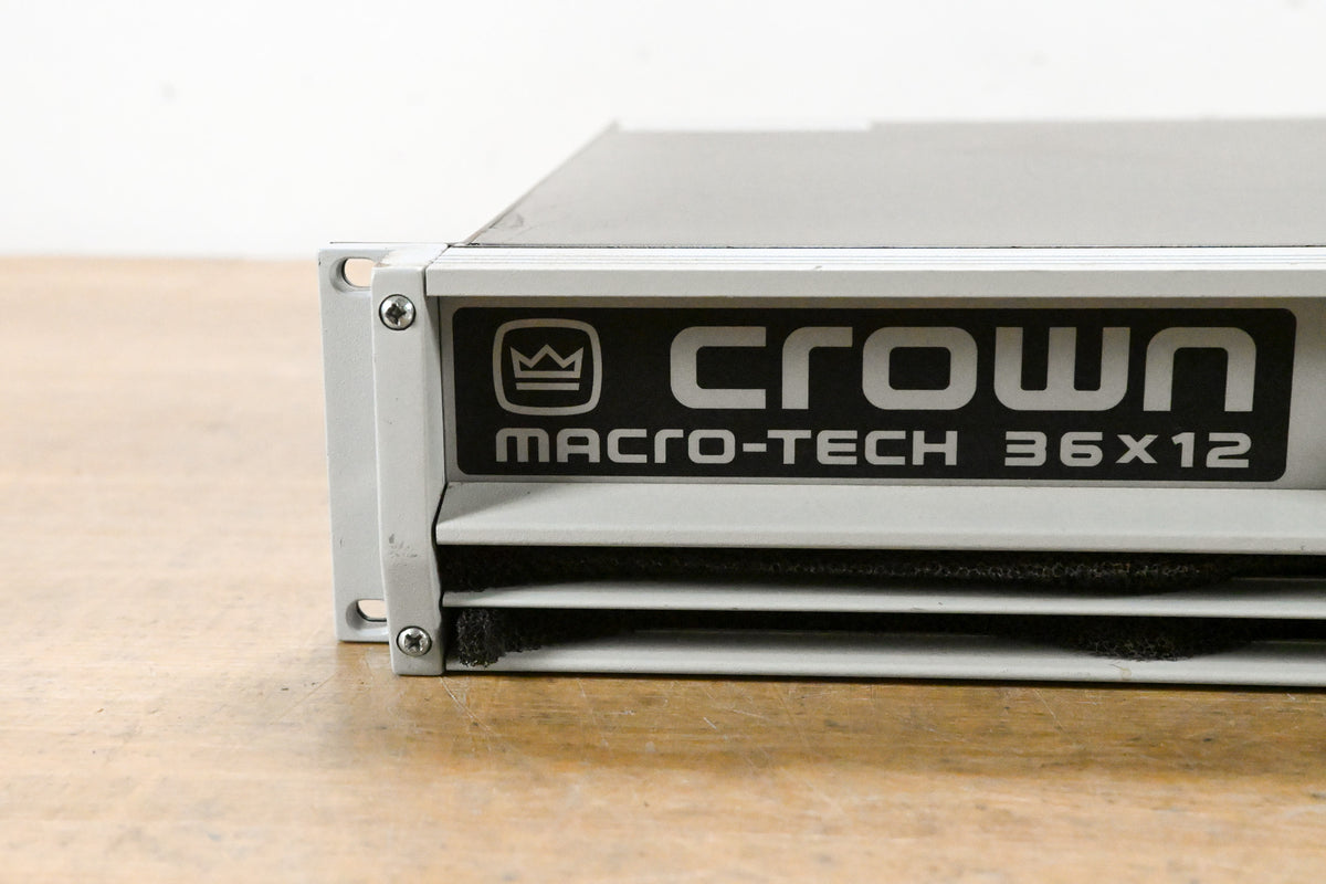 Crown Macro-Tech 36x12 2-Channel Power Amplifier