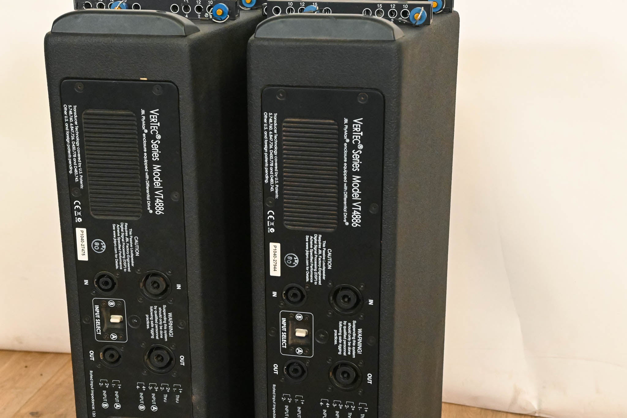 JBL VT4886 Dual 6.5" Passive Compact Line Array Loudspeakers (PAIR)