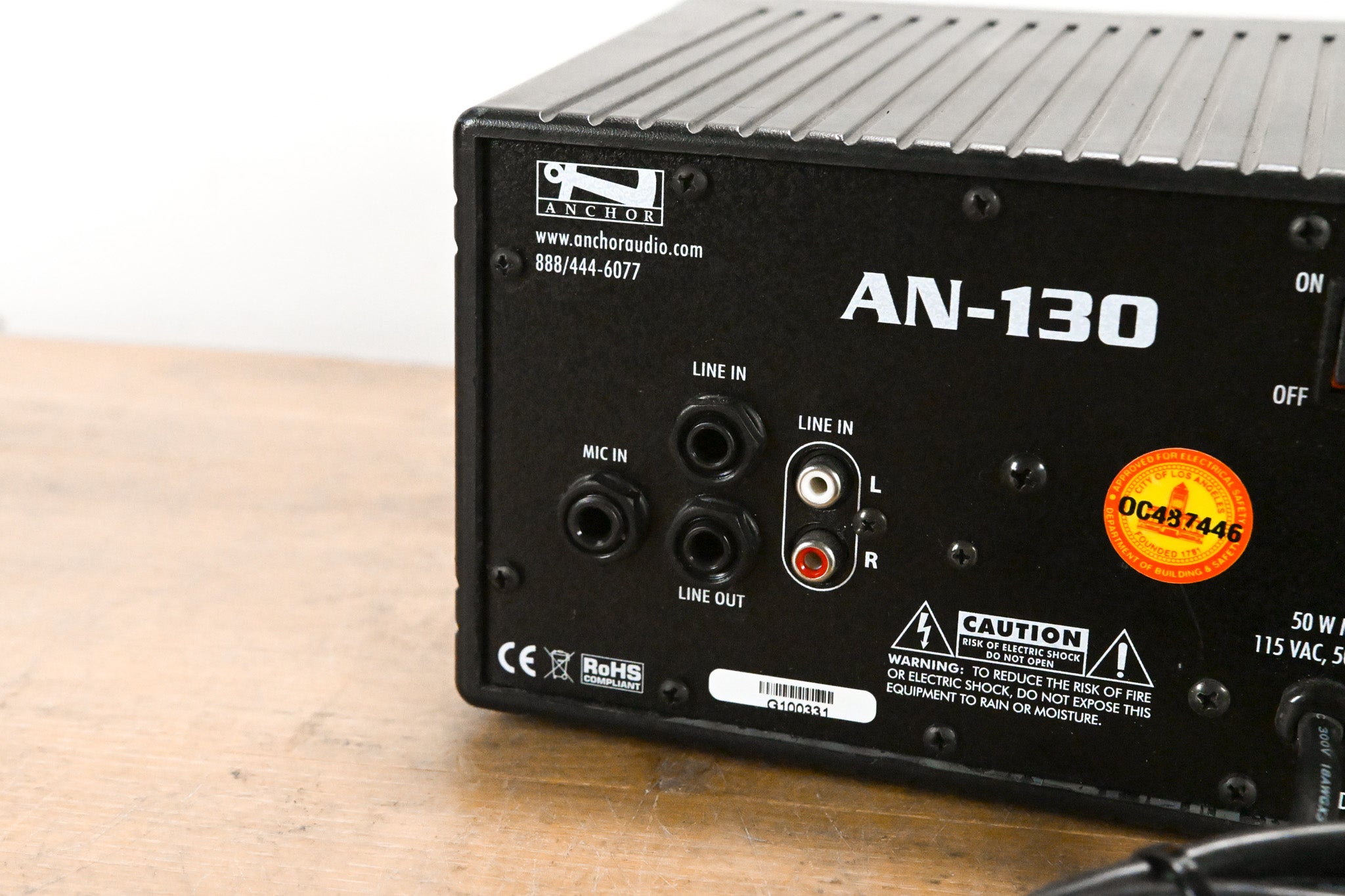 Anchor Audio AN-130 Speaker Monitor