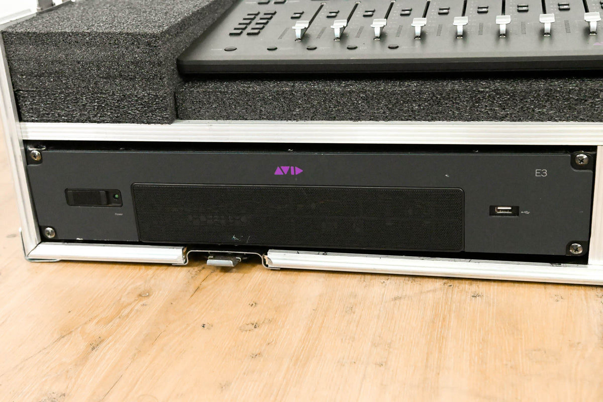 AVID S3 16-Fader Control Surface w/ E3 Engine and Road Case