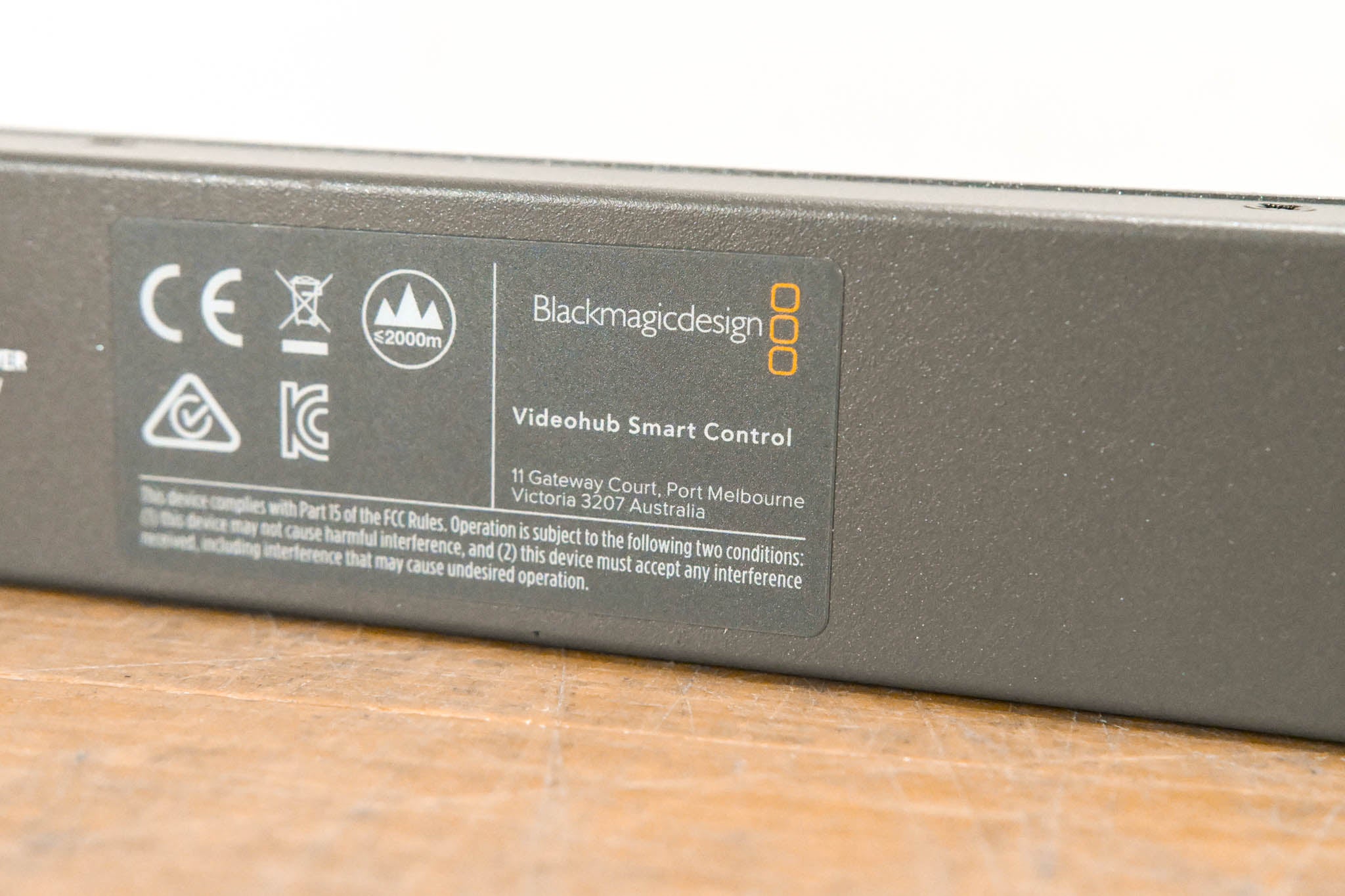 Blackmagic Design Videohub Smart Control (NO POWER SUPPLY)