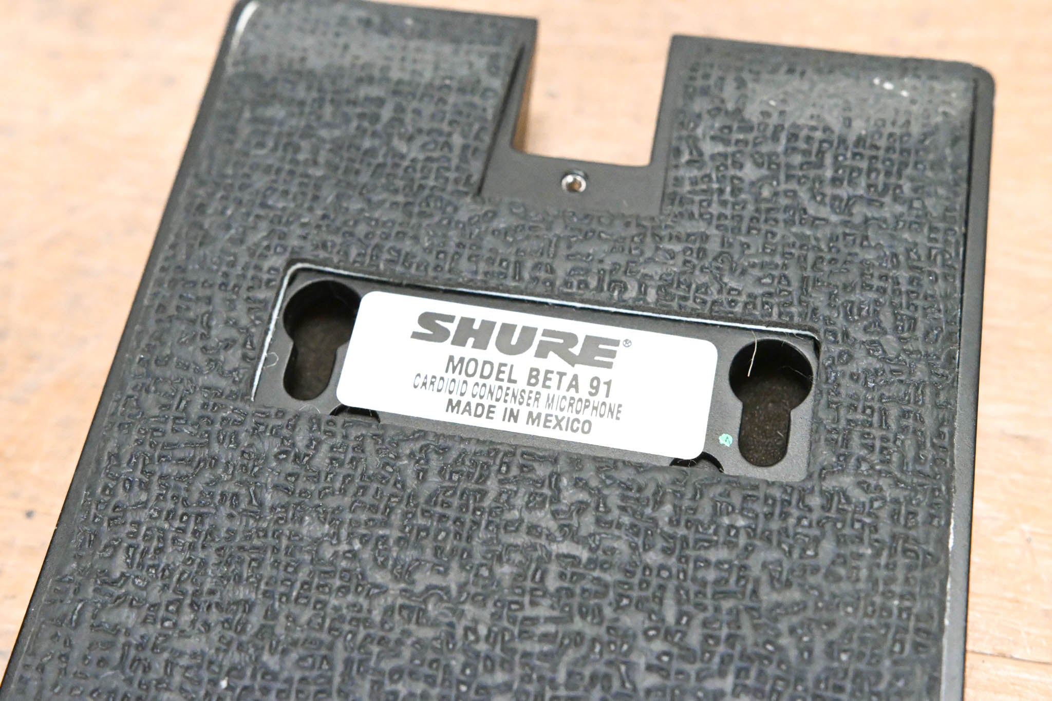 Shure Beta 91 Half-Cardioid Condenser Instrument Microphone (NO PREAMP)