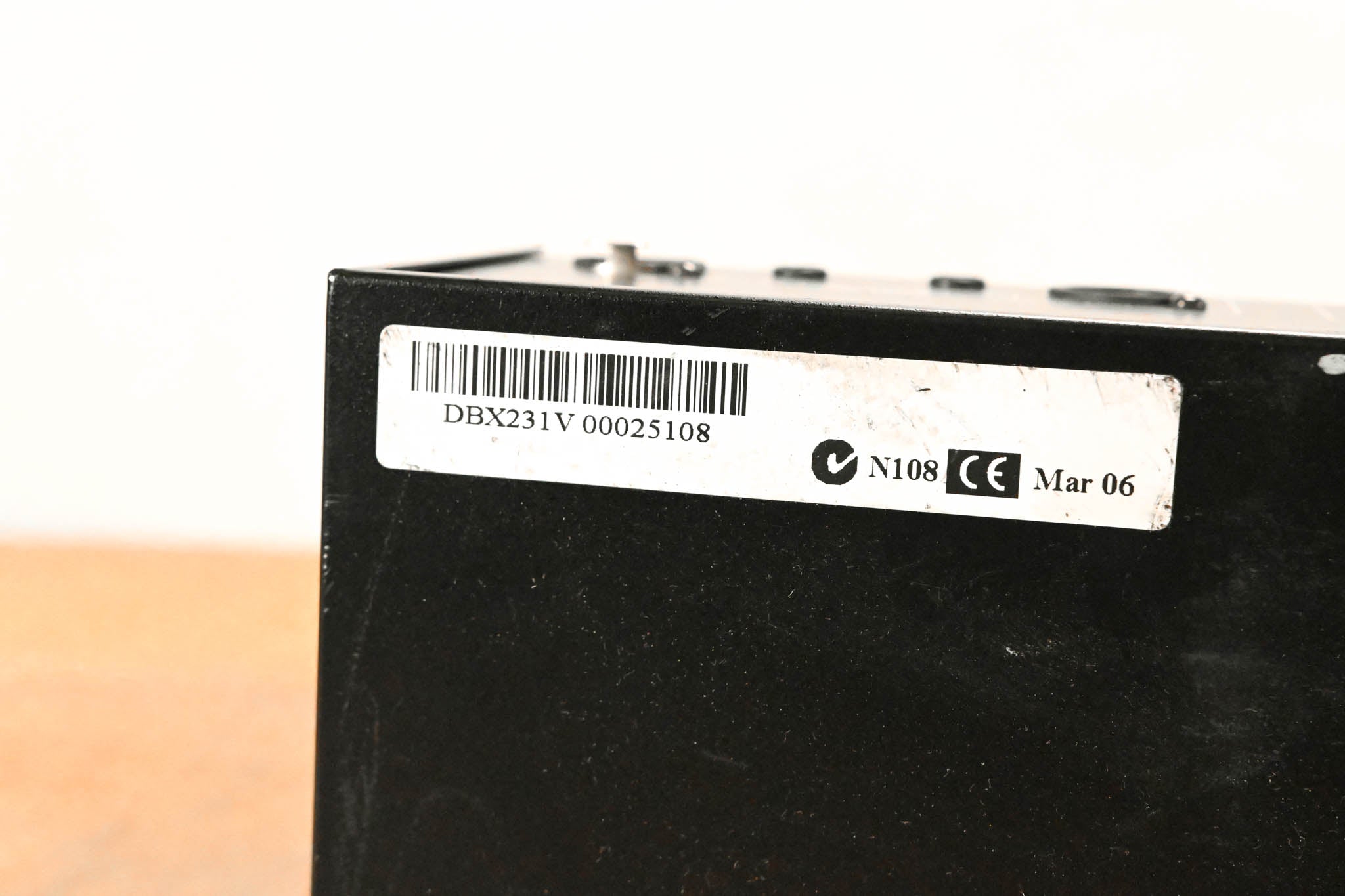 dbx 231 Dual-Channel 31-Band Graphic Equalizer