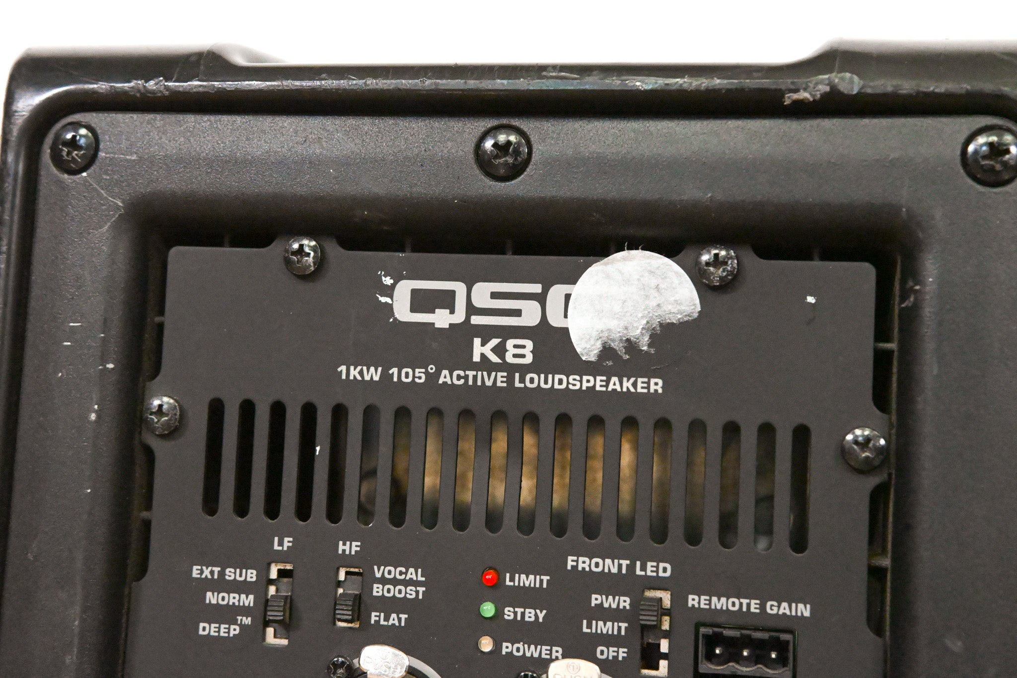 QSC K8 8" Two-Way 1000 Watt Powered Portable Loudspeaker (PAIR)