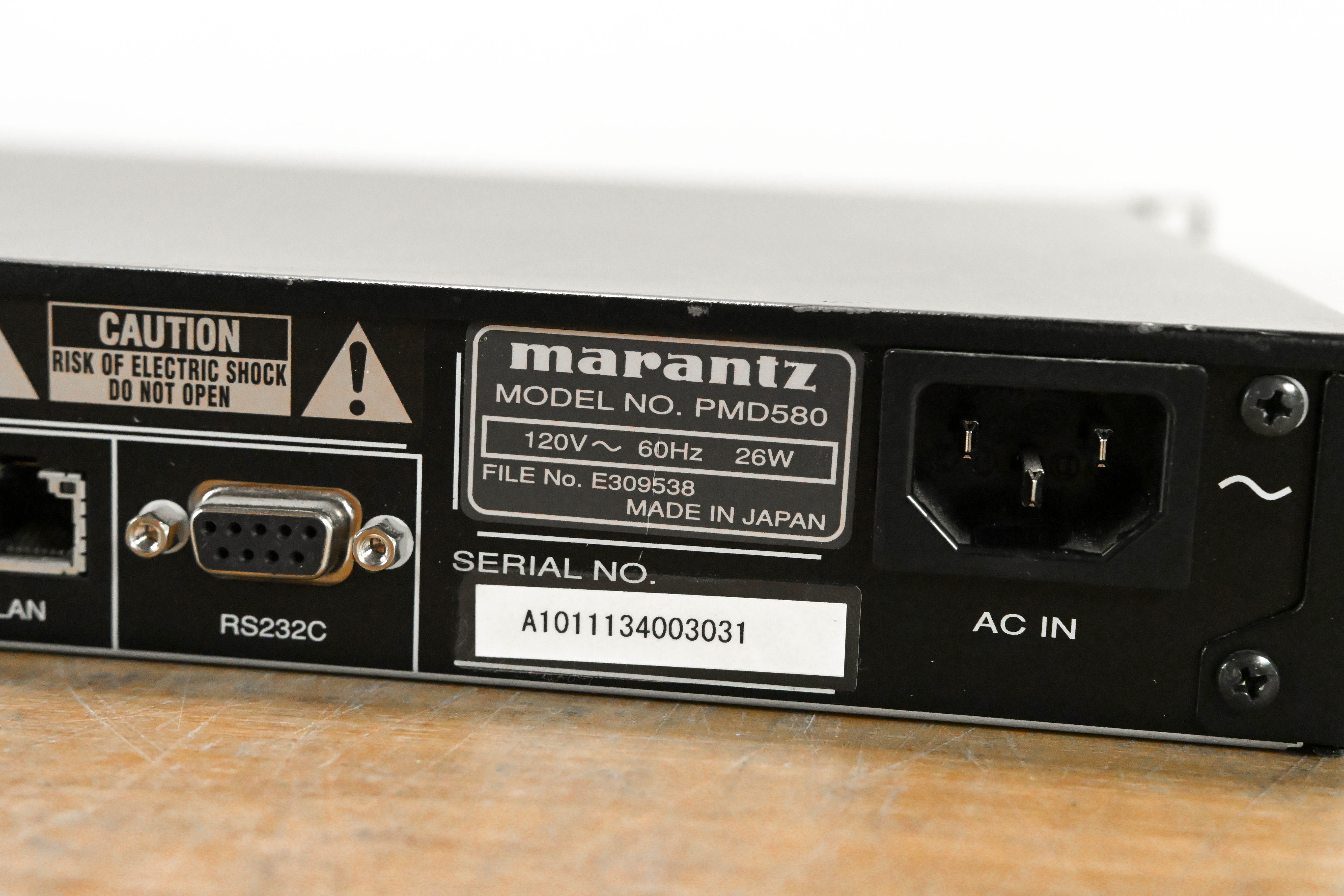 Marantz PMD580 Network Solid State Audio Recorder