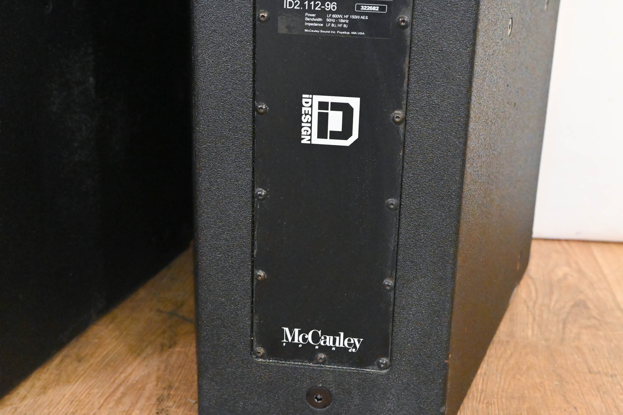 McCauley ID2.112-96 2-Way Full Range Passive Loudspeaker (PAIR)