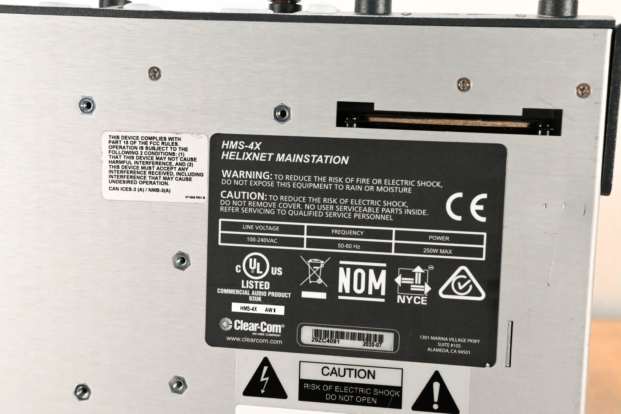 Clear-Com HelixNet HMS-4X 4-Channel Base Station