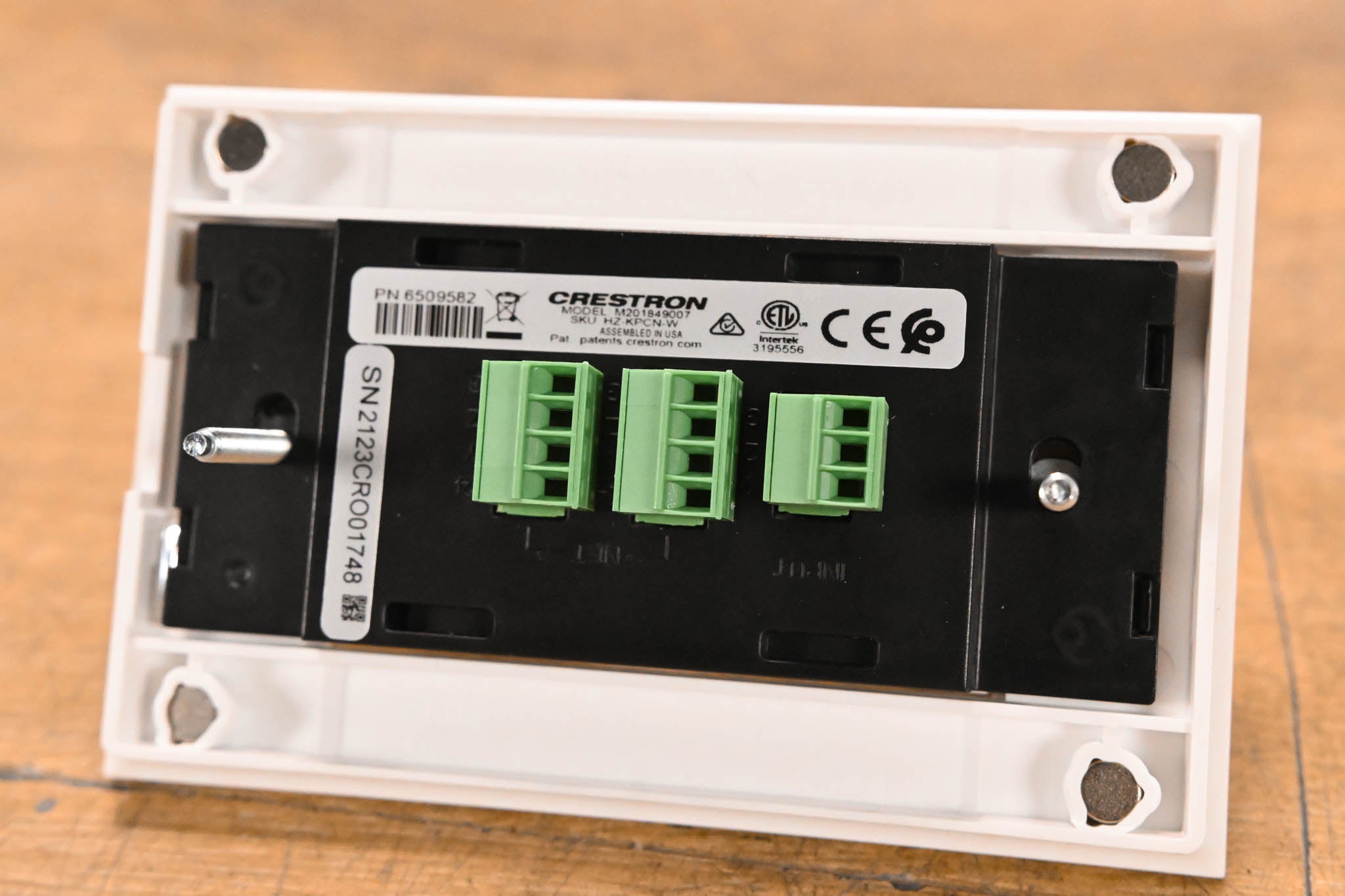 Crestron HZ-KPCN-W Horizon Communications Keypad - White