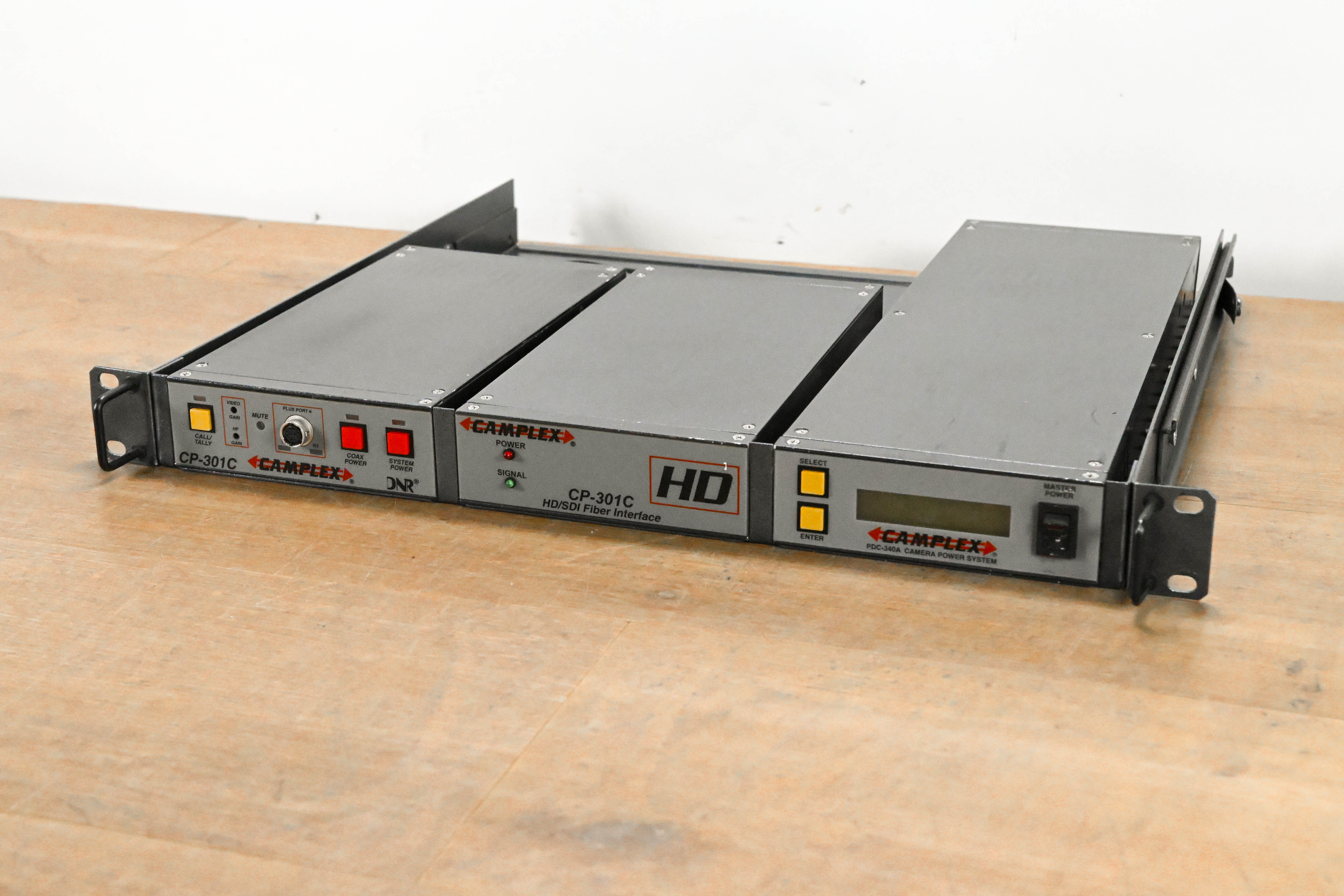Camplex CP-301C HD/SDI Fiber Camera Multiplexer Rack