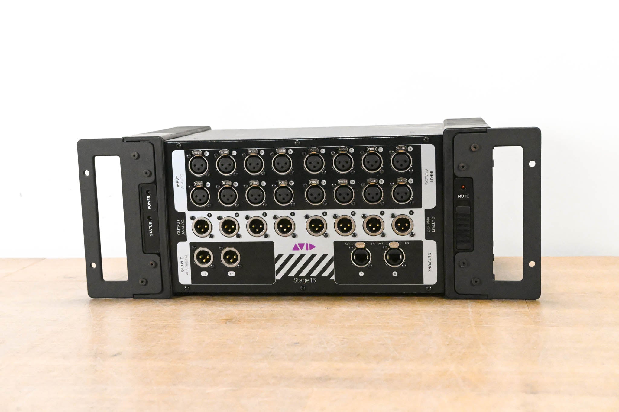AVID Venue Stage 16 Remote I/O Stage Rack for S3L Digital Mixing System