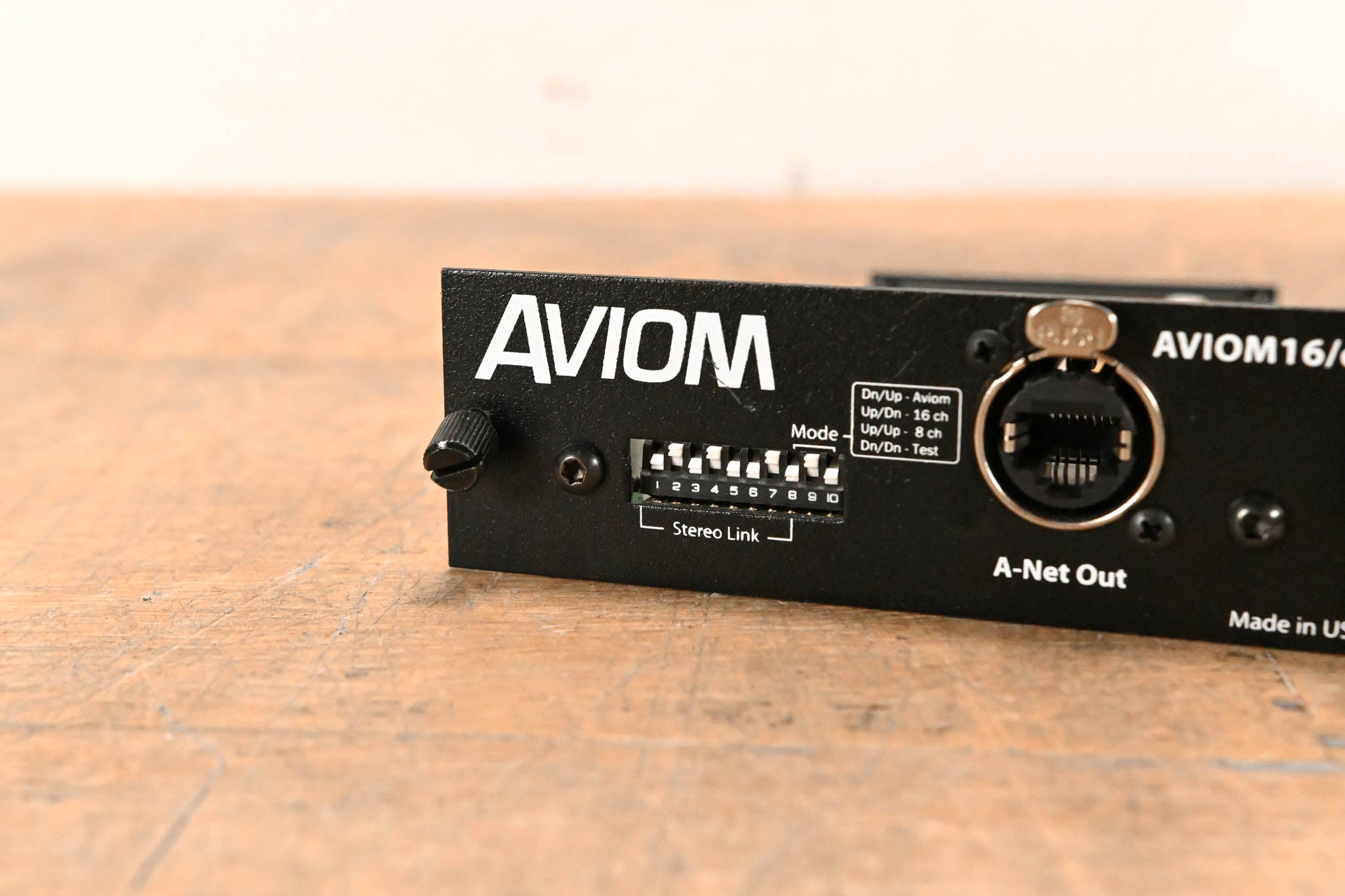 Aviom 16/o-Y1 A-Net Card for Yamaha Digital Products