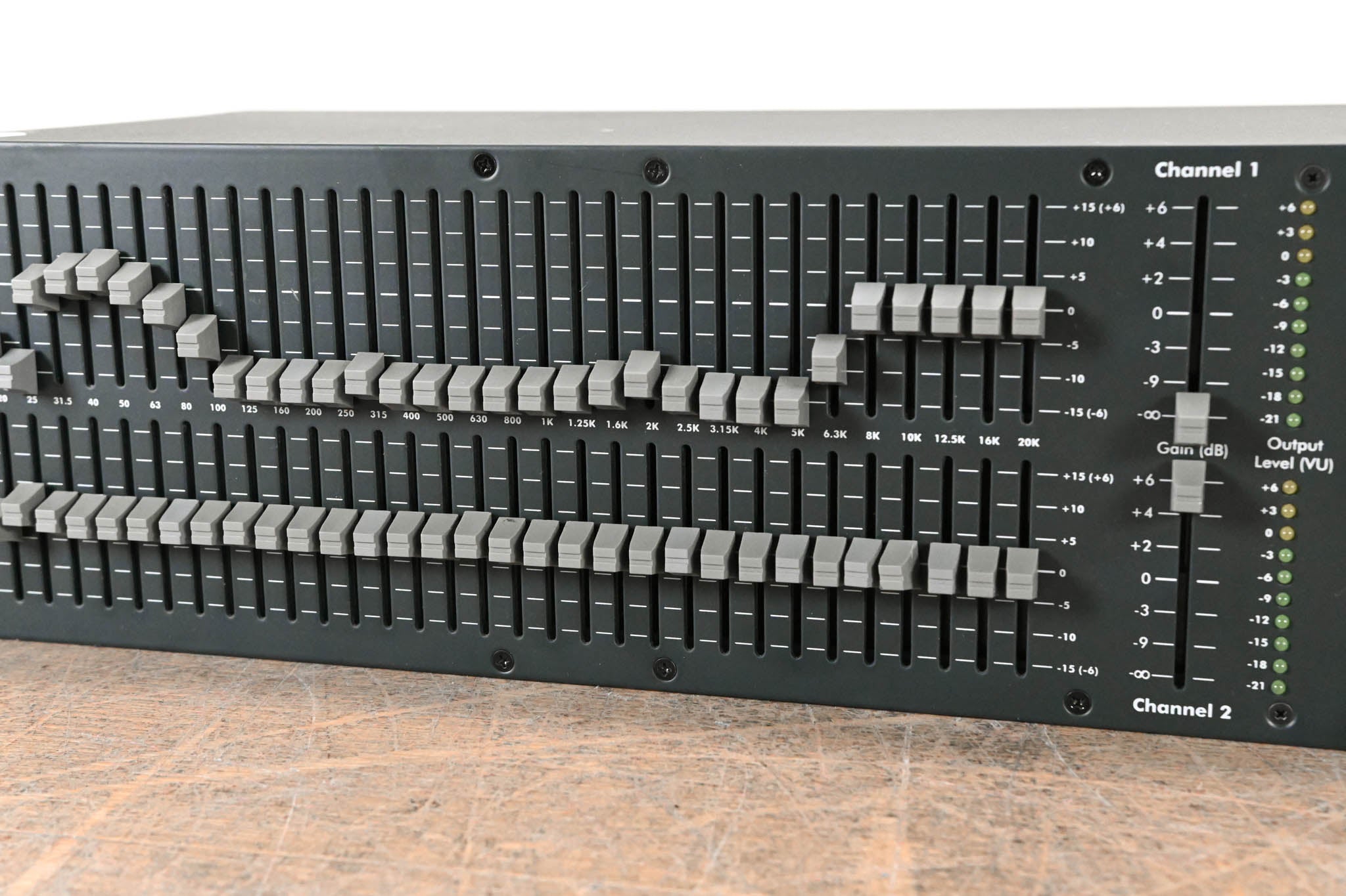 Ashly GQX-3102 2-Channel 31-Band Graphic Equalizer