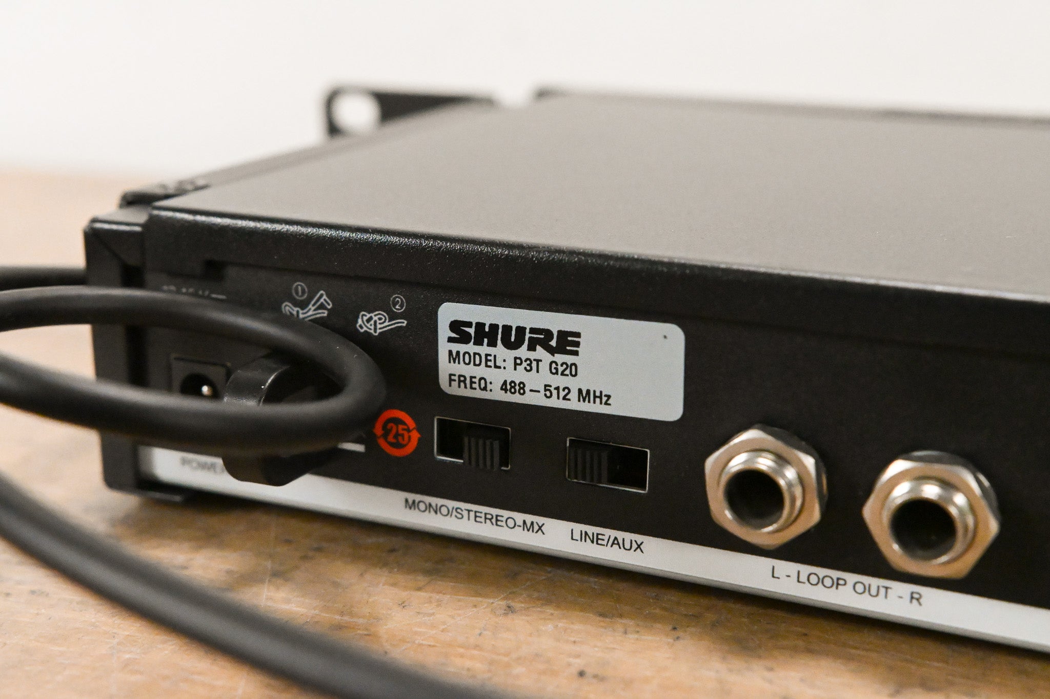 Shure P3T-G20 PSM 300 Wireless Transmitter - G20 Band (NO POWER SUPPLY)