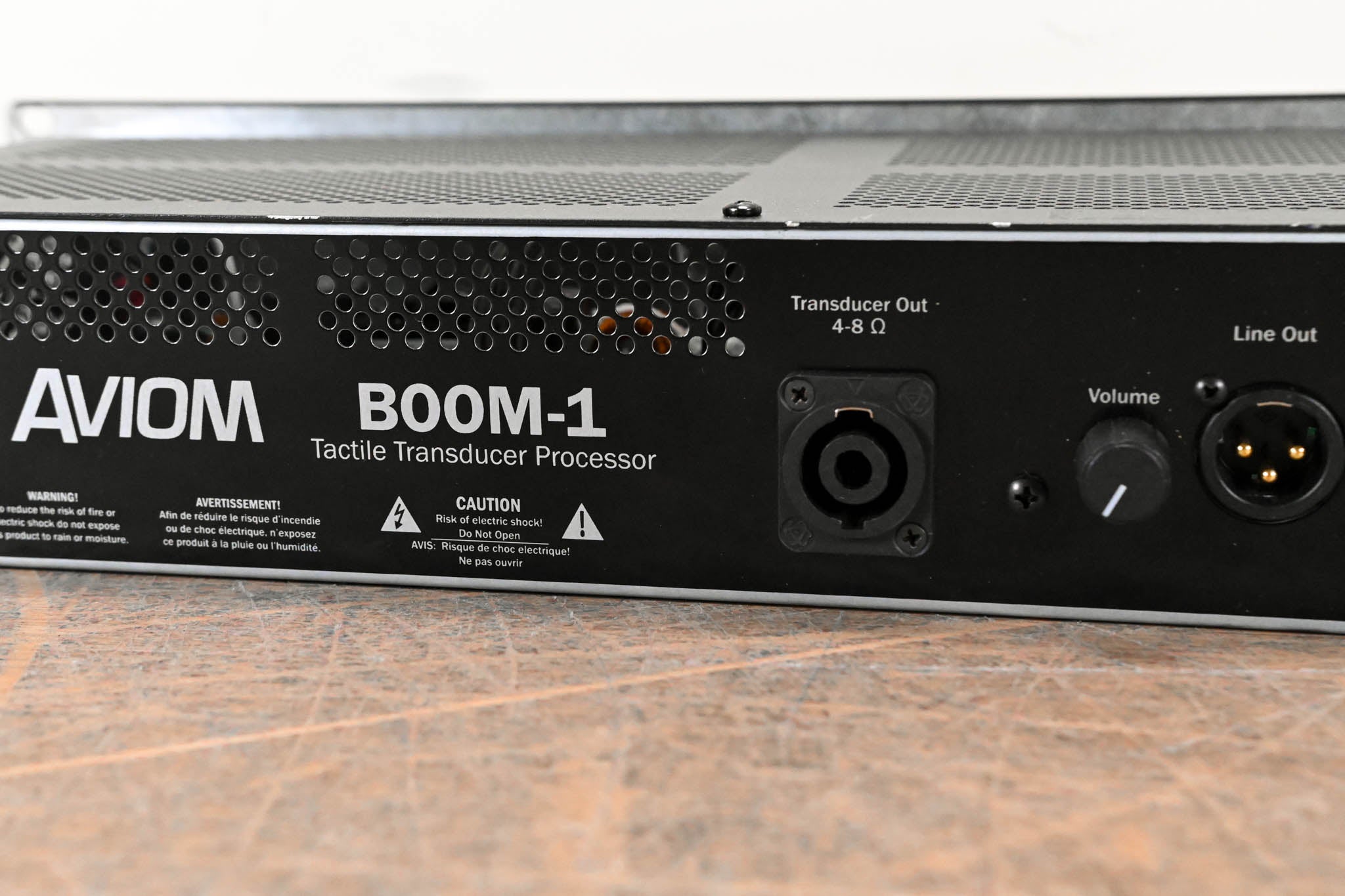 Aviom Boom-1 Tactile Transducer Processor