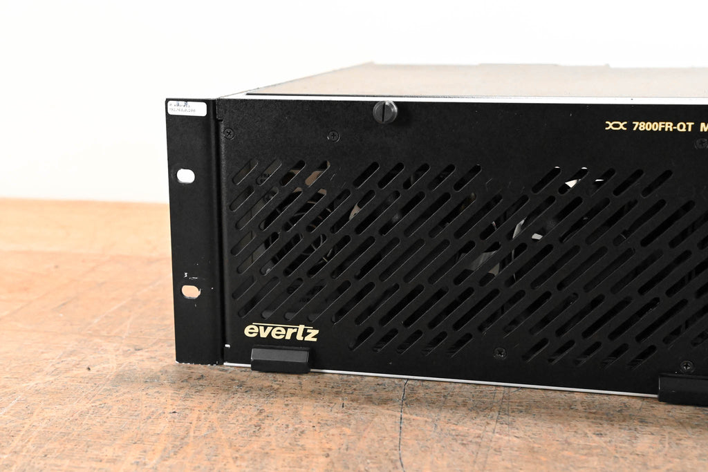 Evertz 7800FR-QT 3U Rack-Mountable Quiet Multiframe CG01KG7