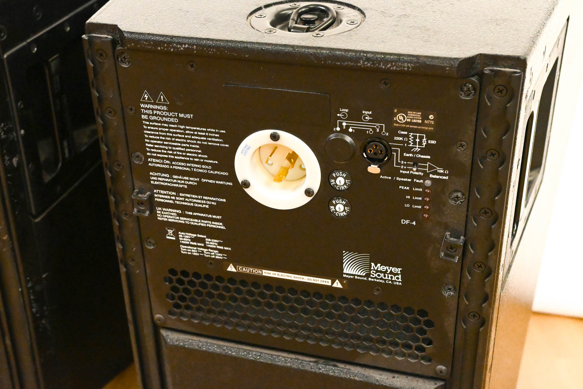 Meyer Sound DF-4 Medium-Throw Down Fill Self-Powered Loudspeaker (PAIR)
