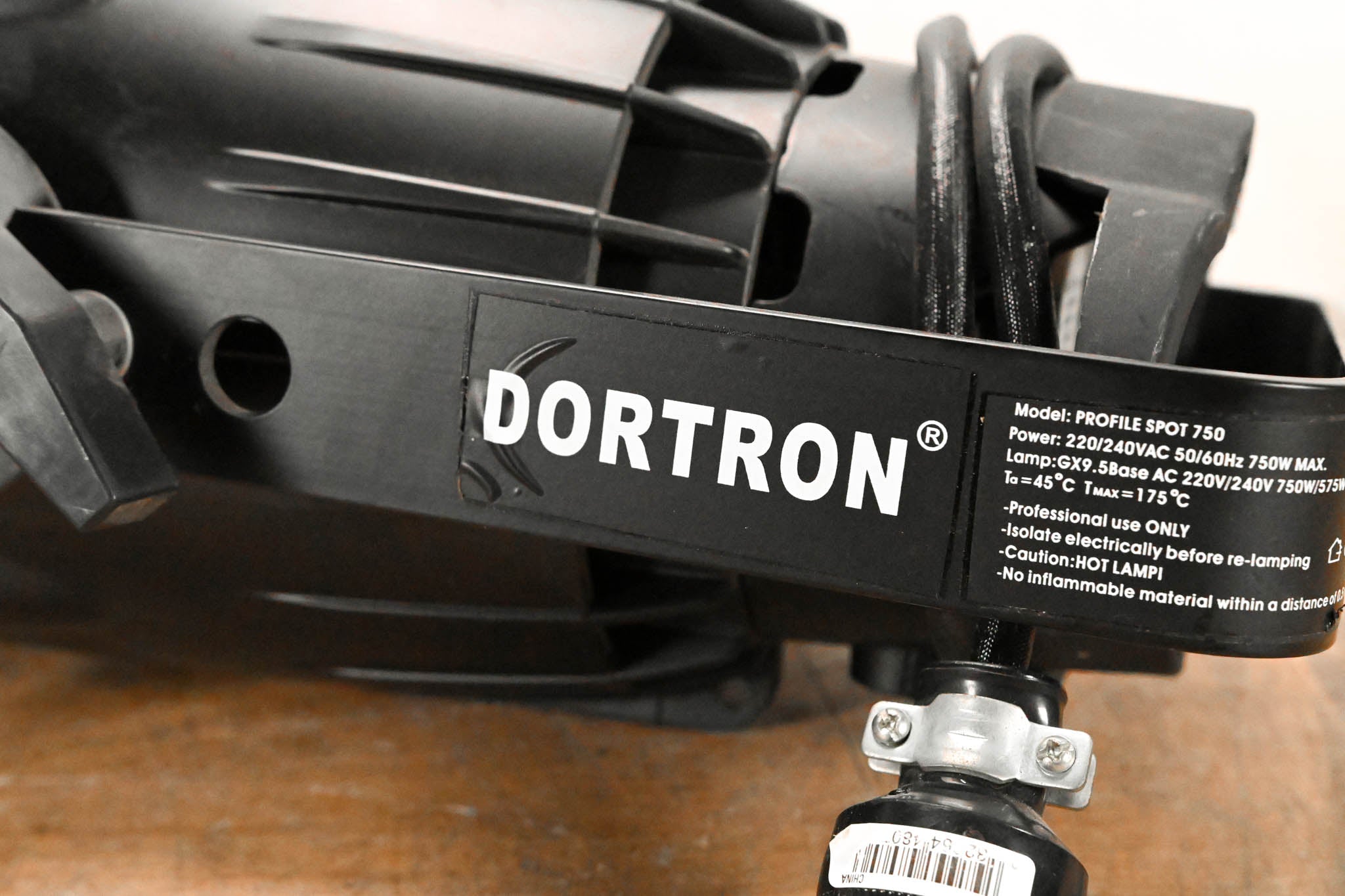 Dortron Profile Spot 750 19 Degree Ellipsoidal Light