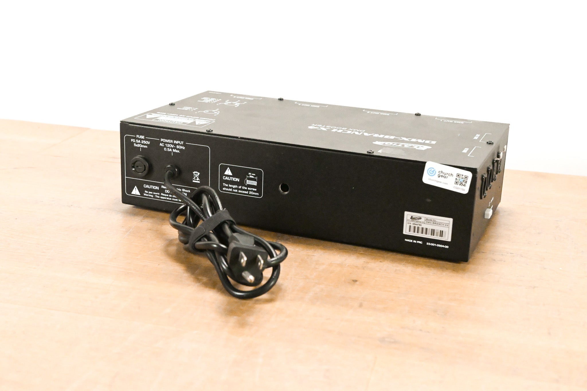 Elation DMX-Branch/4 4-Way 3-pin and 5-pin DMX Distributor