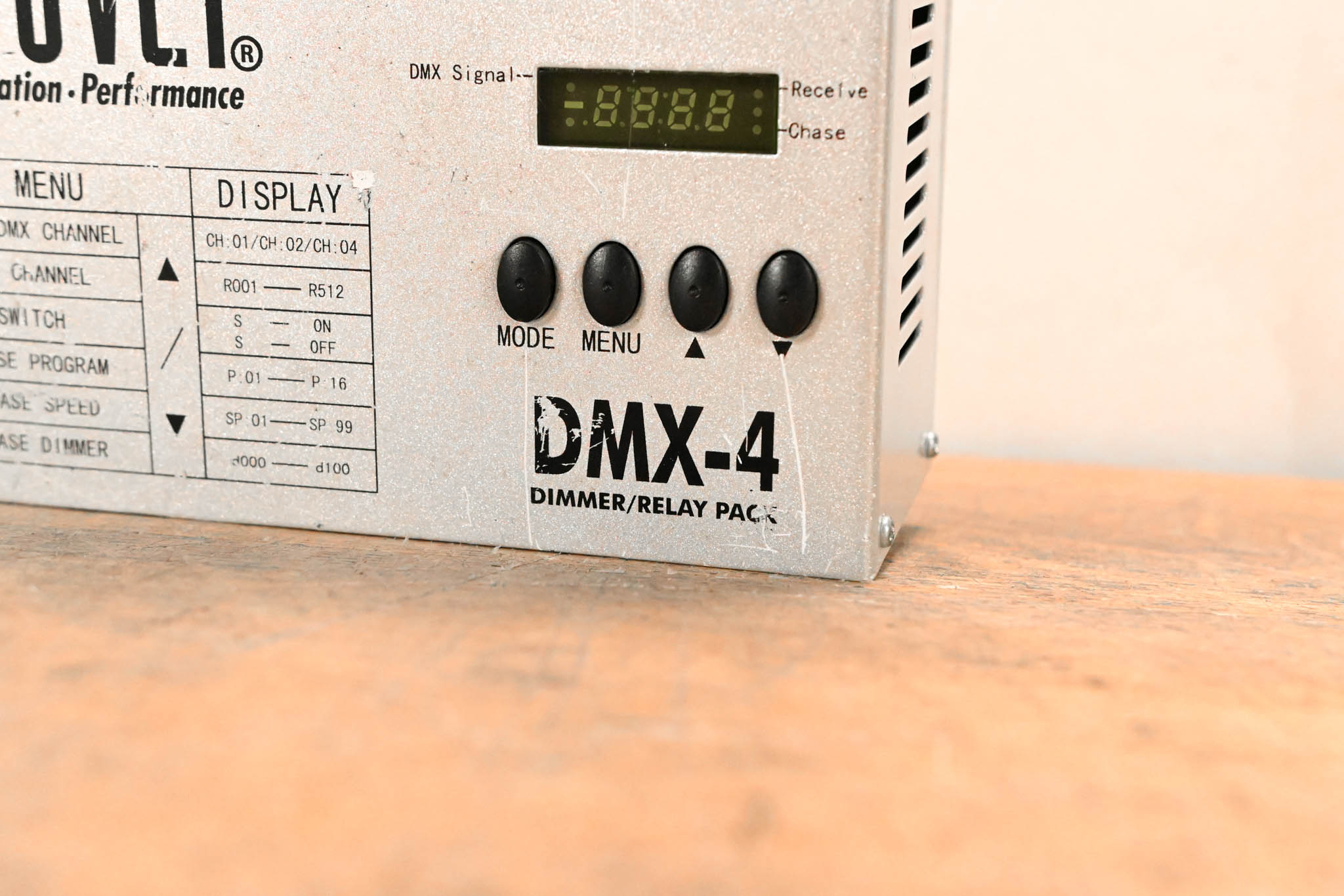 Chauvet DMX-4 4-Channel DMX Dimmer/Relay Pack