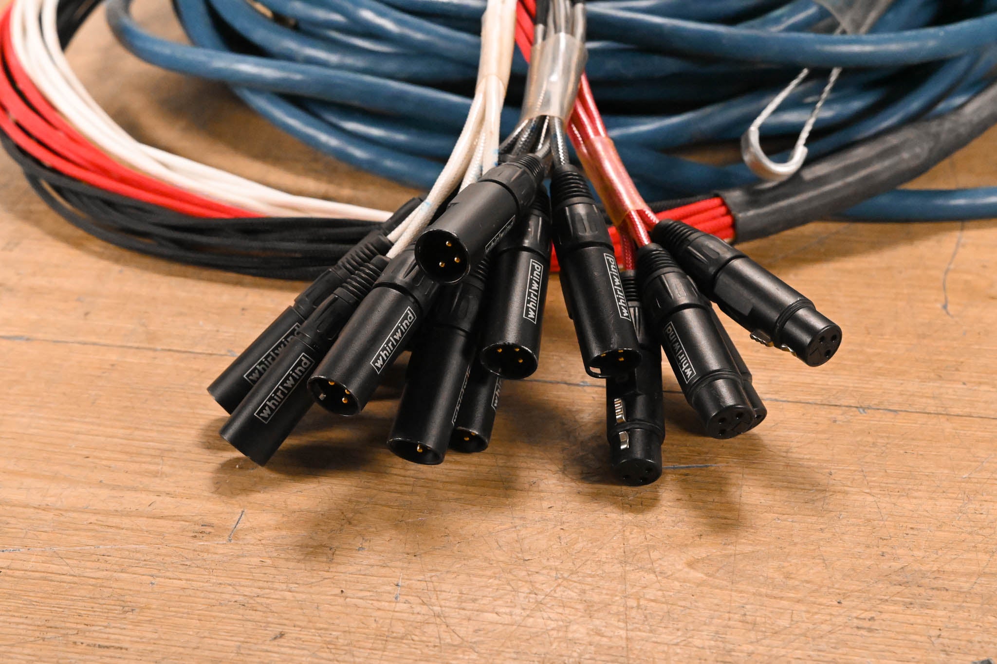 Whirlwind Medusa 12x4 XLR Stage Box to Fanout Snake - 100ft