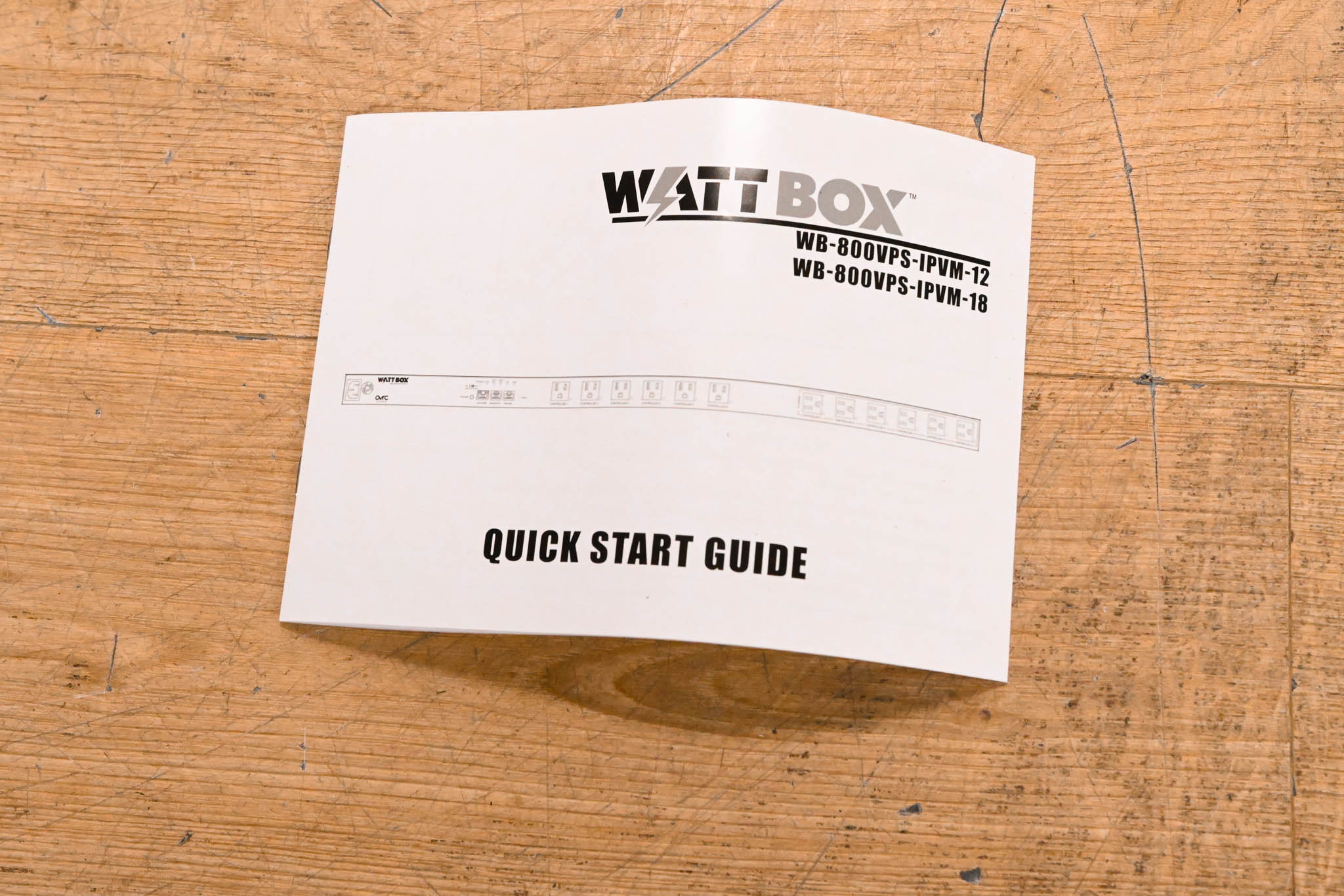 WattBox WB-800VPS-IPVM-12 Vertical IP Power Conditioner (12 Outlets)