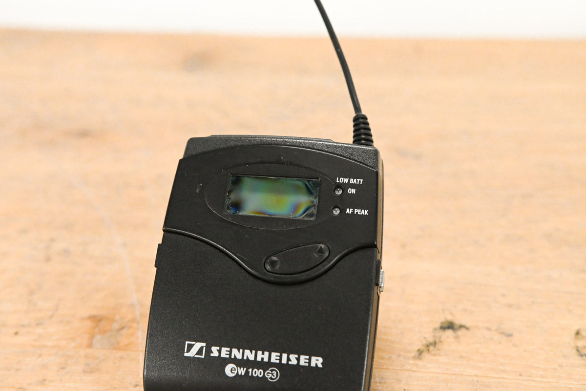 Sennheiser ew 100 G3 Bodypack Wireless System - A Range NO POWER SUPPLY