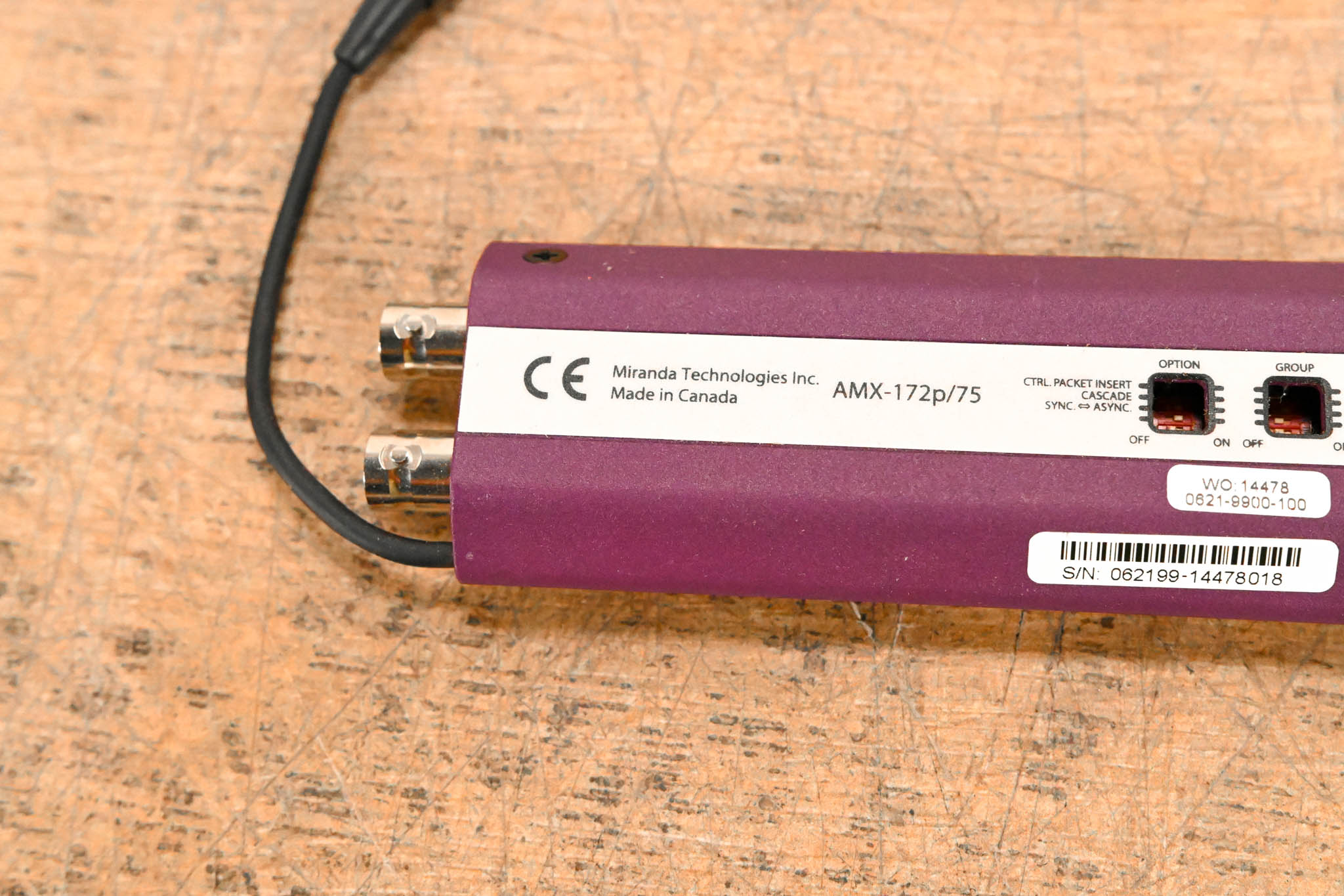 Miranda picoLink AMX-172p/75 Audio Multiplexer (NO PSU)