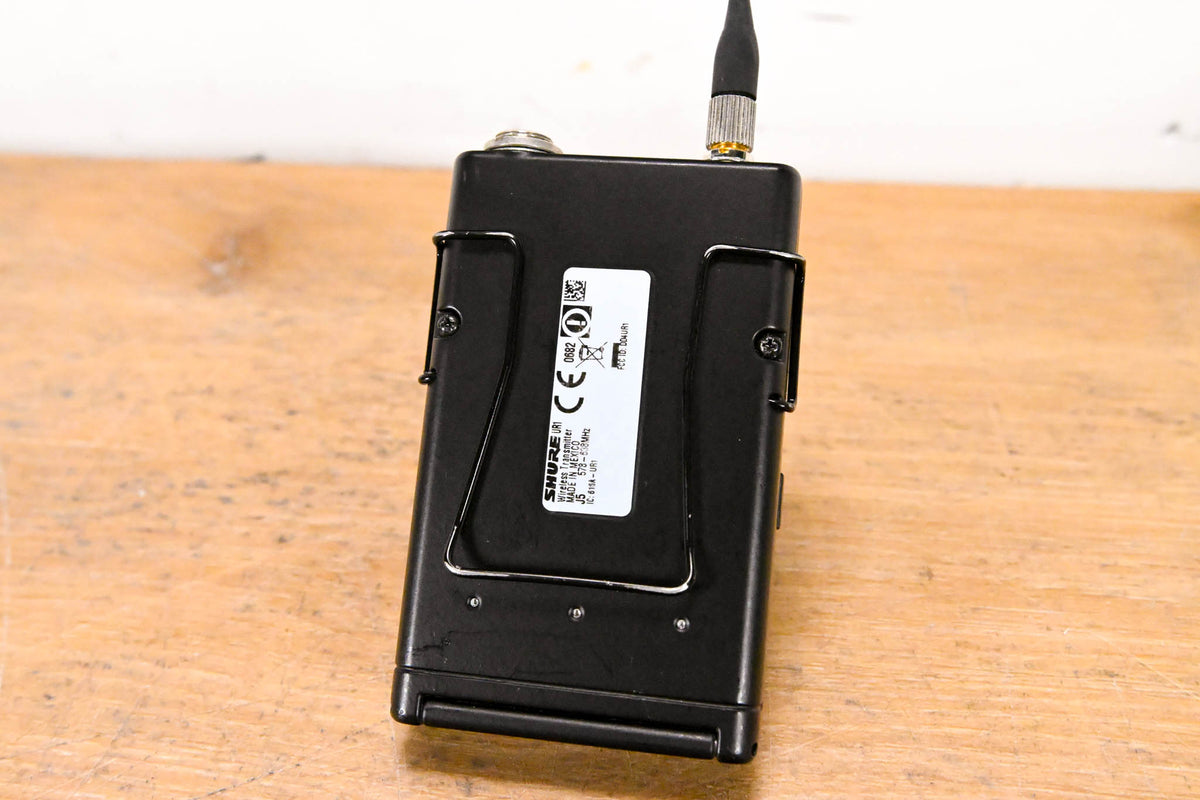 Shure UR1 Wireless Bodypack Transmitter - J5 Band: 578-638 MHz