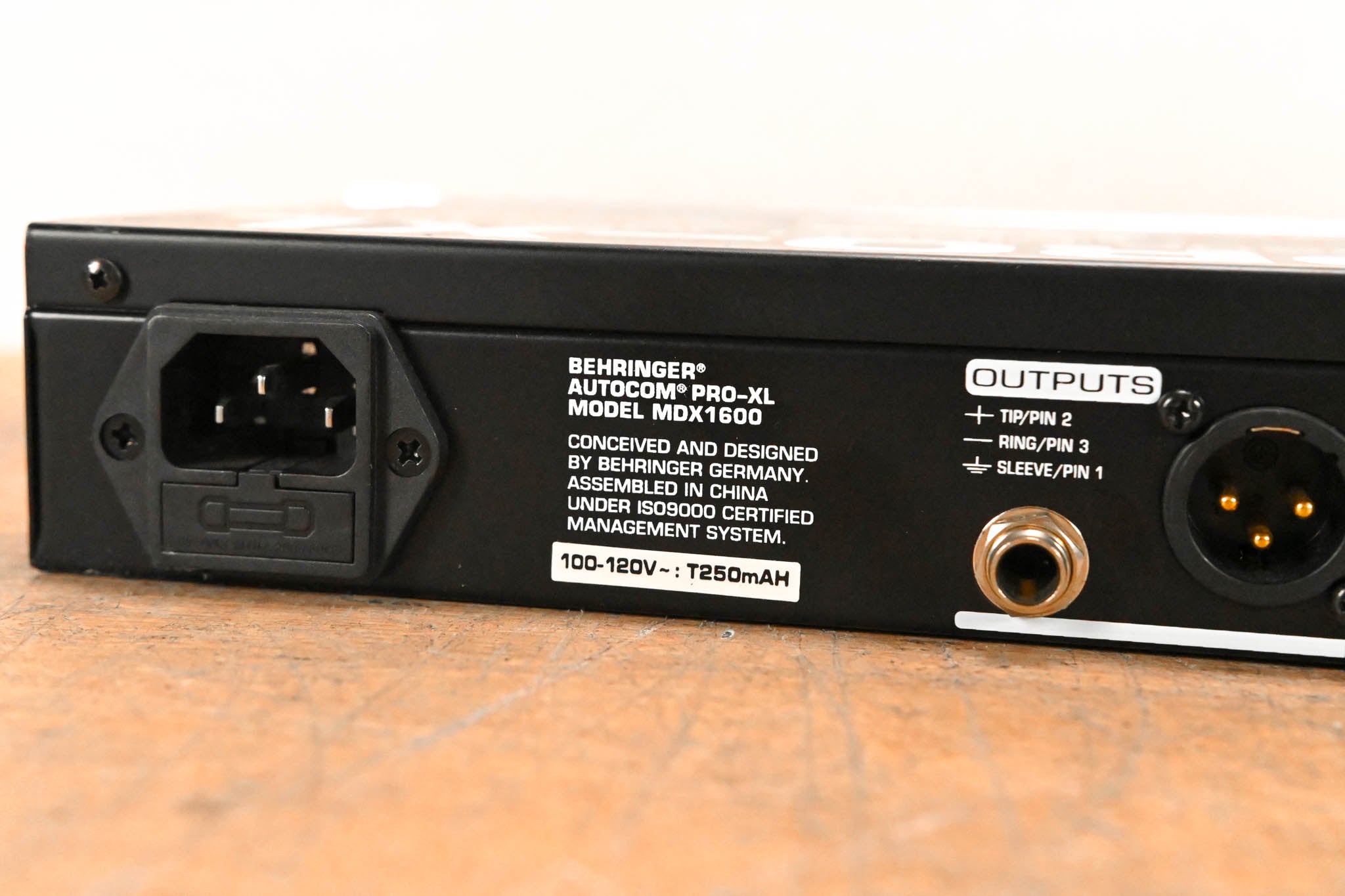 Behringer AUTOCOM Pro-XL MDX1600 Audio Interactive Dynamics Processor