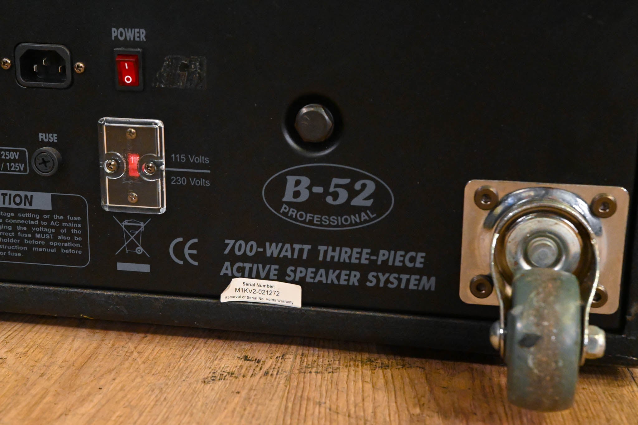 B-52 Matrix 1000-V2 15" Active Subwoofer