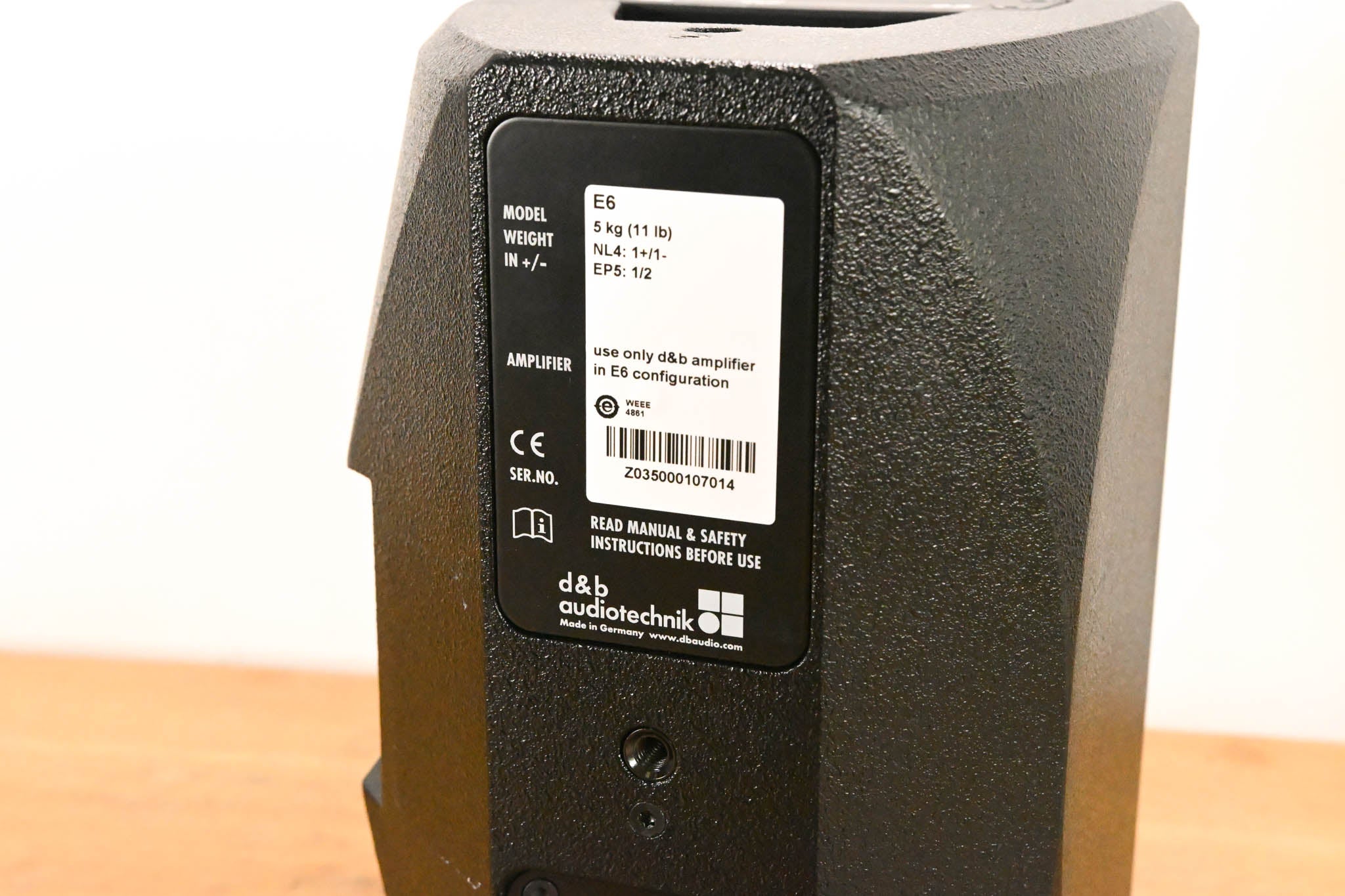 d&b audiotechnik E6 2-Way Passive Coaxial Loudspeaker