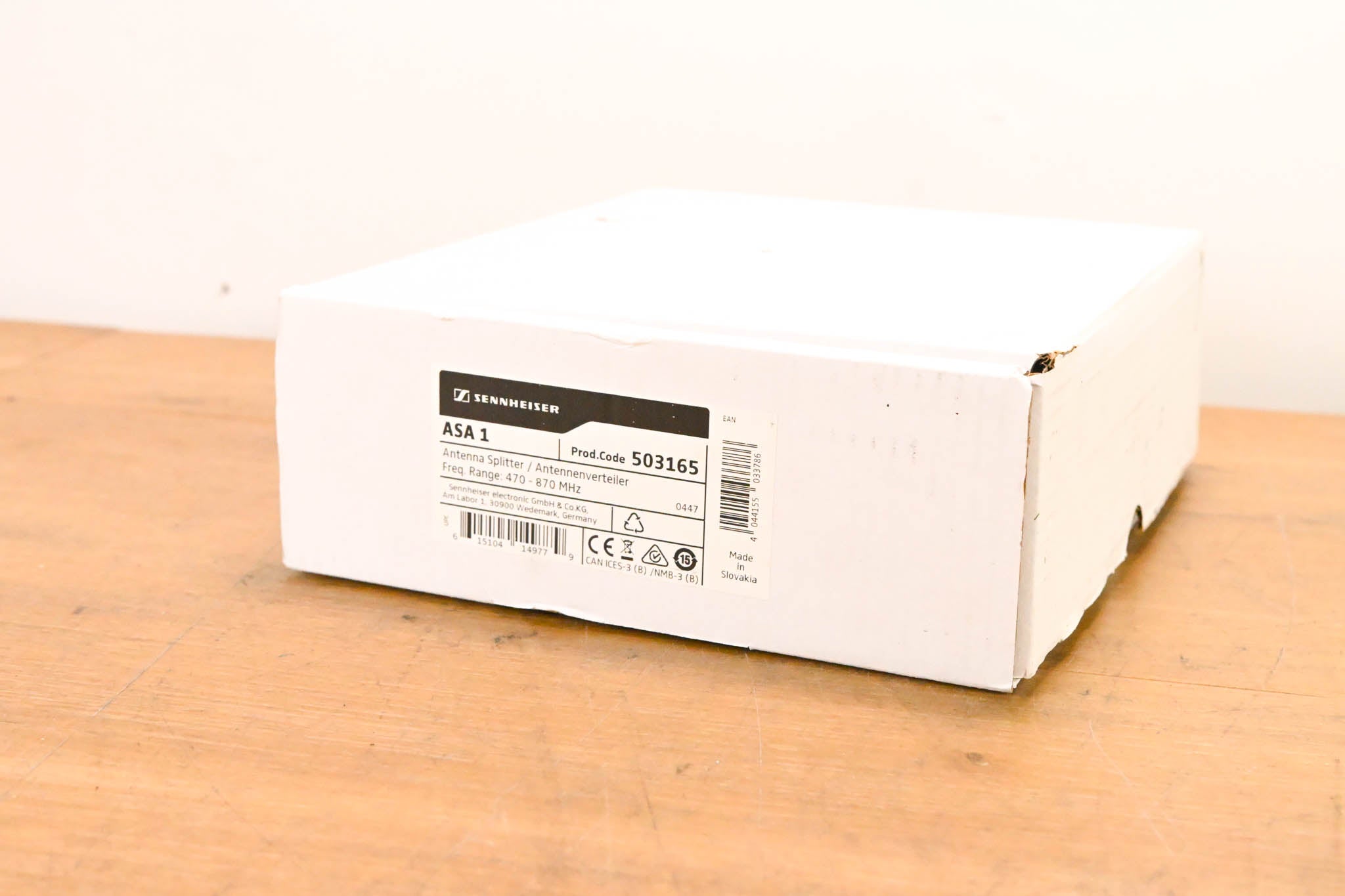 Sennheiser ASA 1 Active Antenna Splitter - 470-870 MHz (NO POWER SUPPLY)