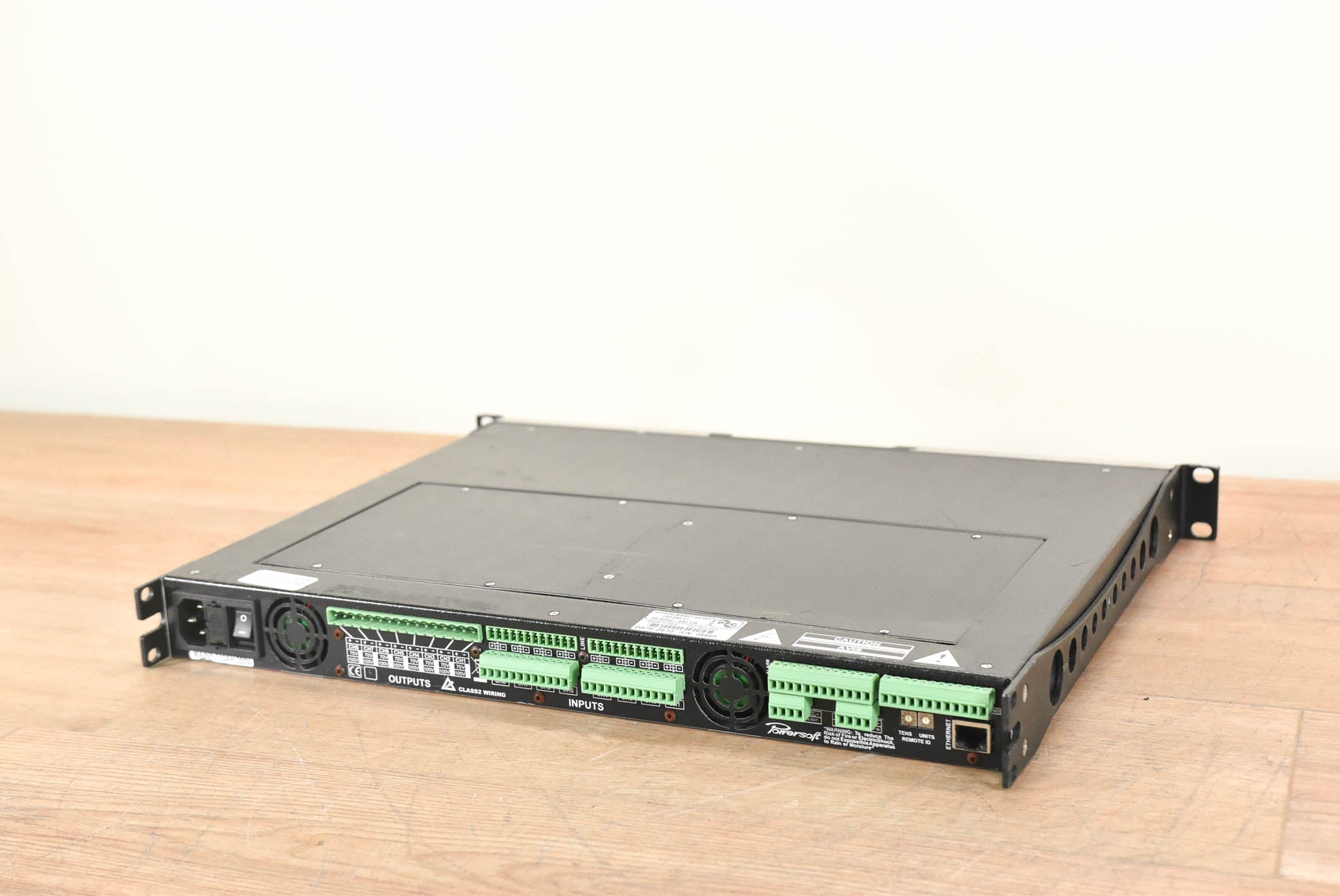 Powersoft Ottocanali 1204 DSP+ETH 8-Channel Power Amplifier