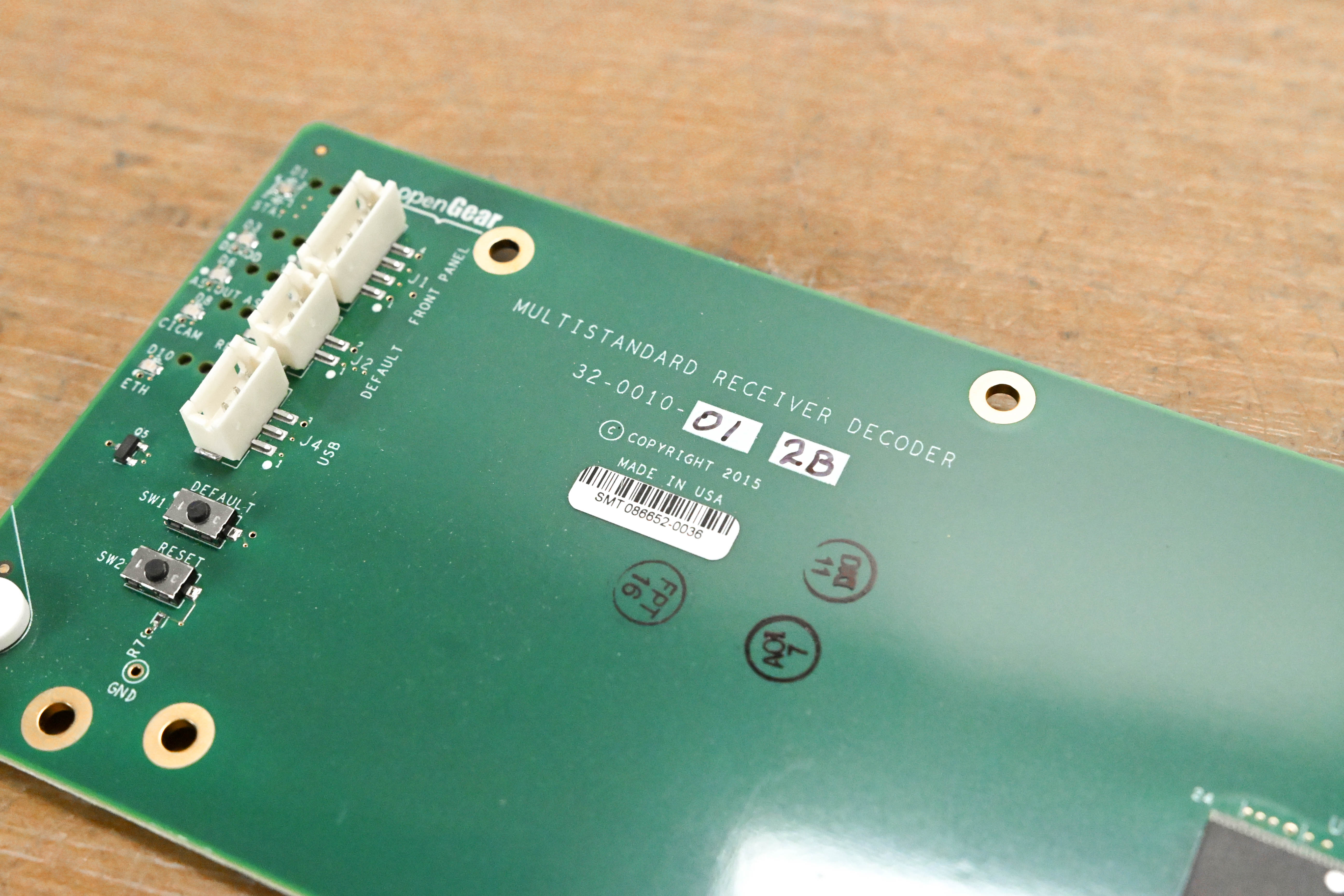 Cobalt 9990-DEC-MPEG MPEG-4 AVC/MPEG-2 Decoder openGear Card