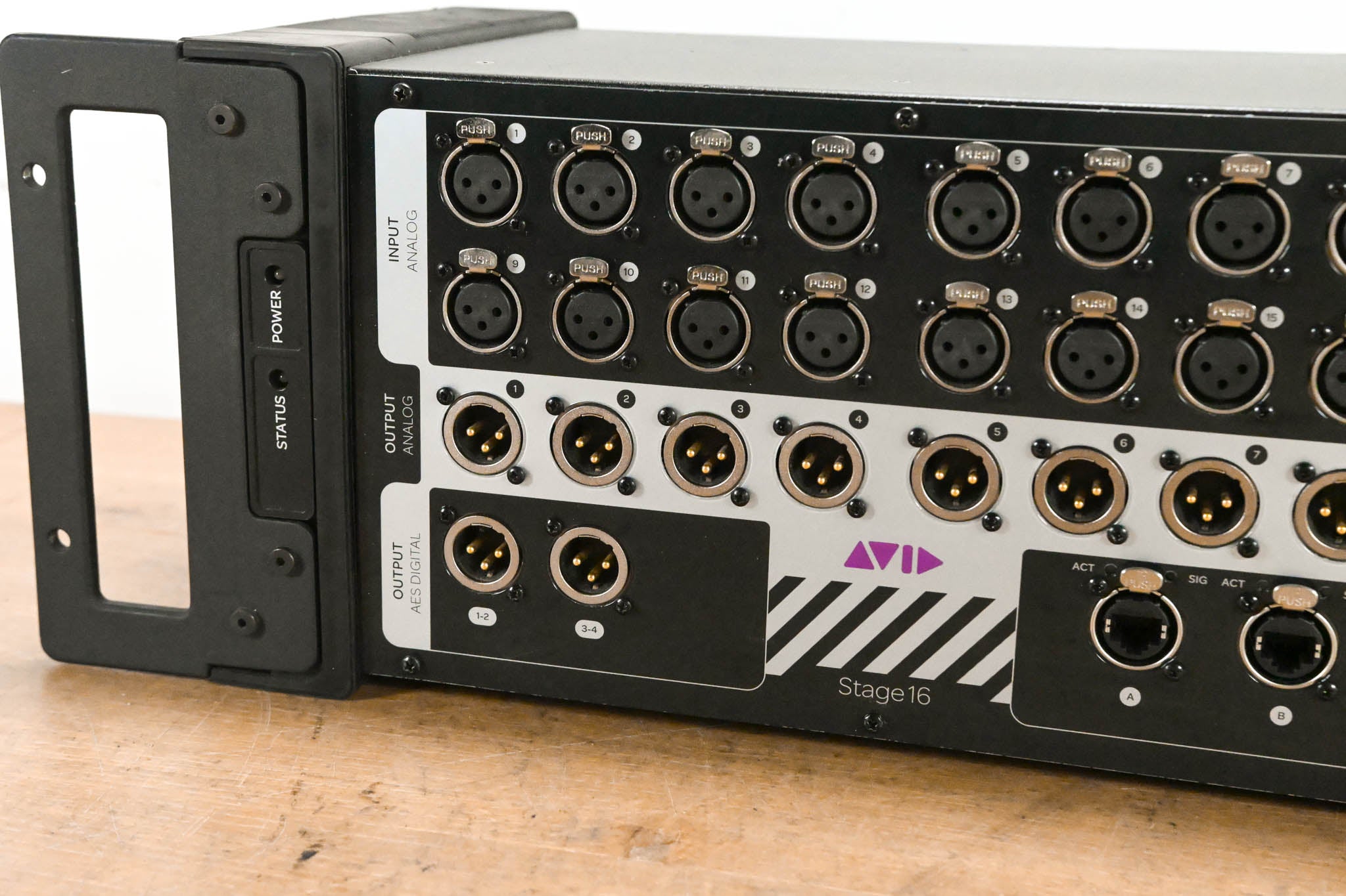 AVID Venue Stage 16 Remote I/O Stage Rack for S3L Digital Mixing System