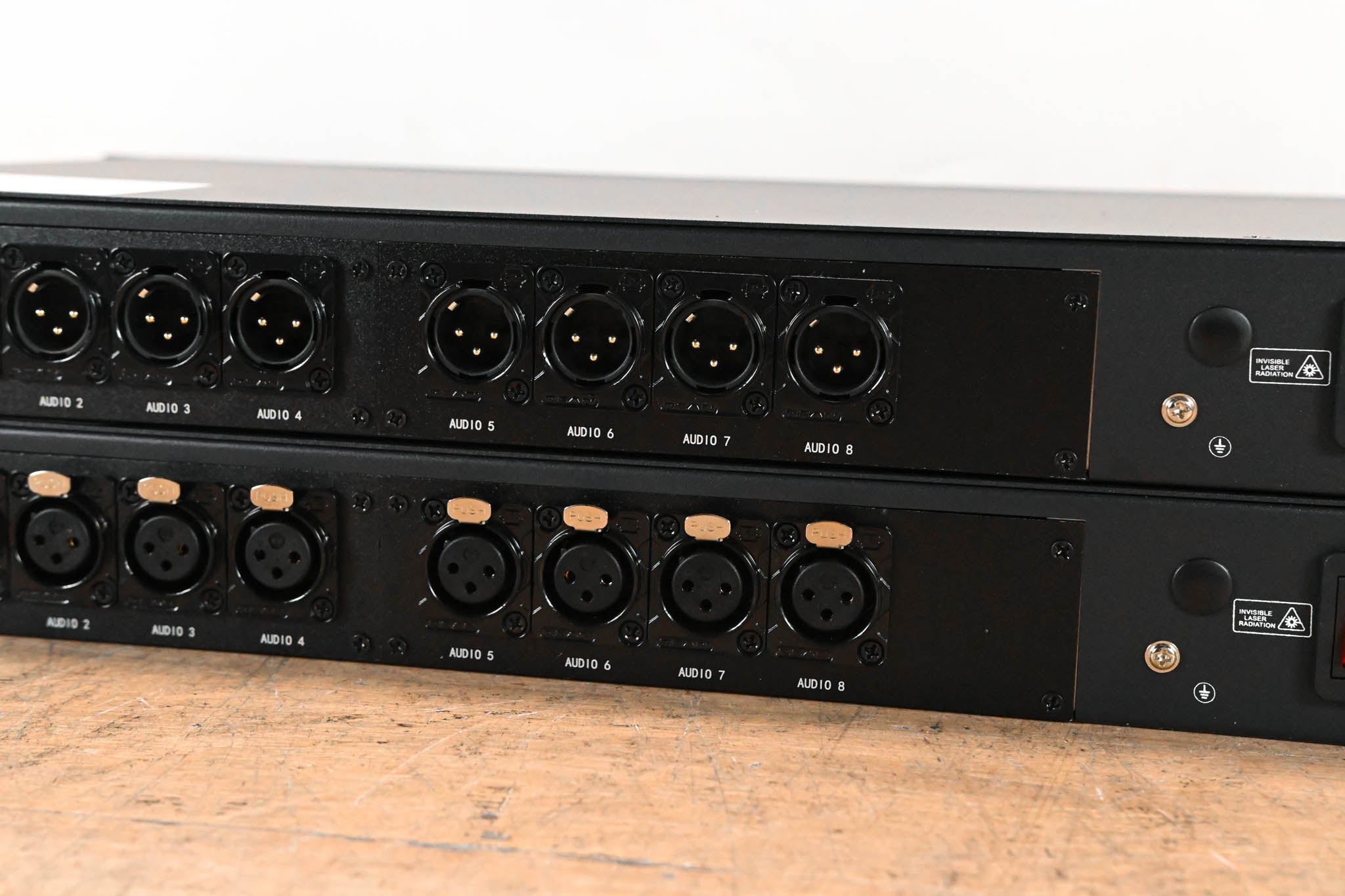 Transwan 8-CH Analog Audio Over Fiber Optical Multiplexer (TX/RX Pair)