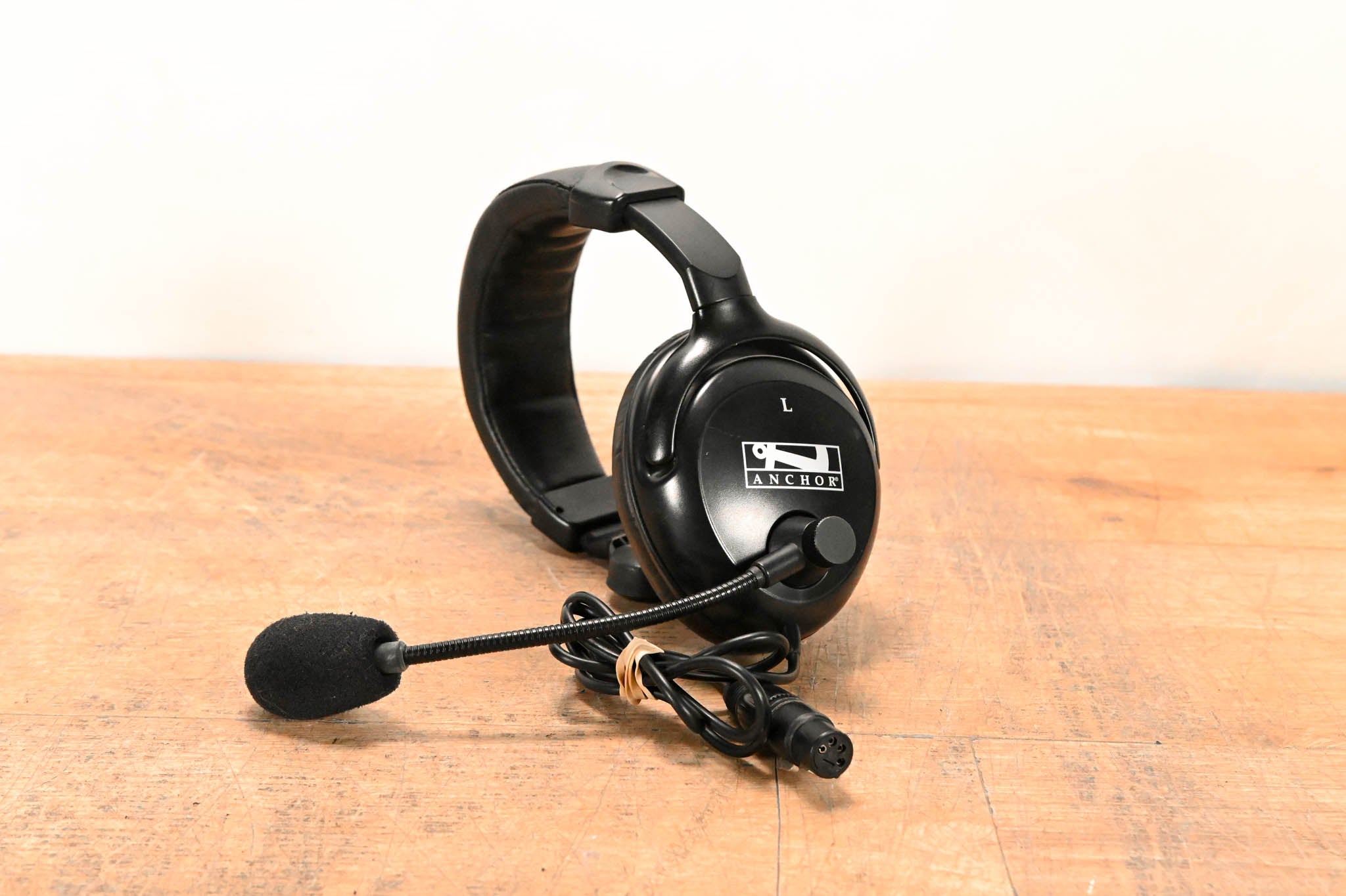 Anchor Audio H-2000S Single-Muff Intercom Headset with Microphone