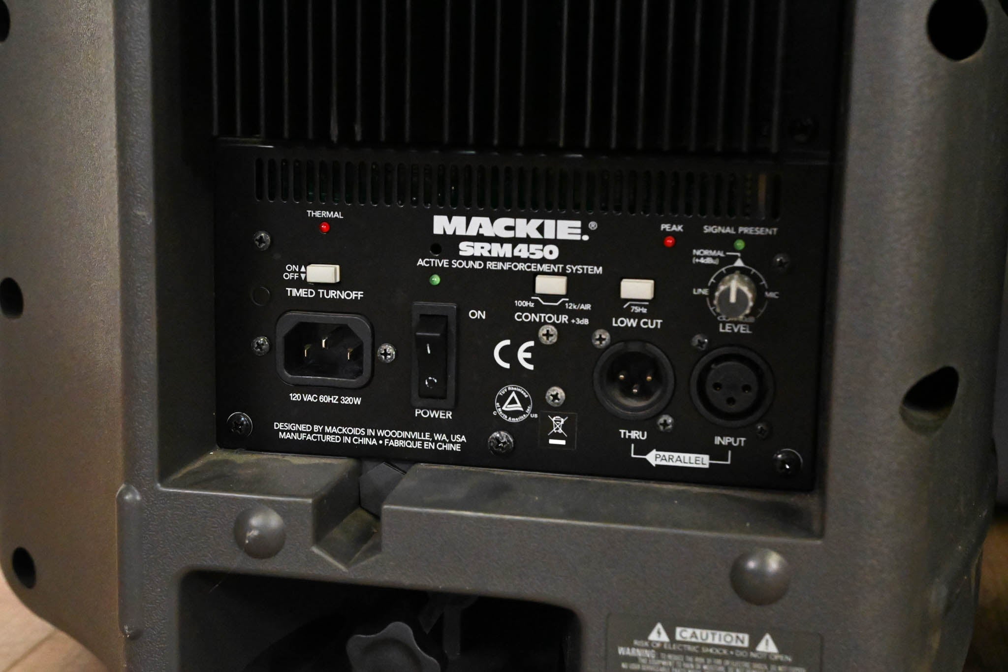 Mackie SRM450 1000W 2-Way 12-inch Powered Portable Loudspeaker (PAIR)