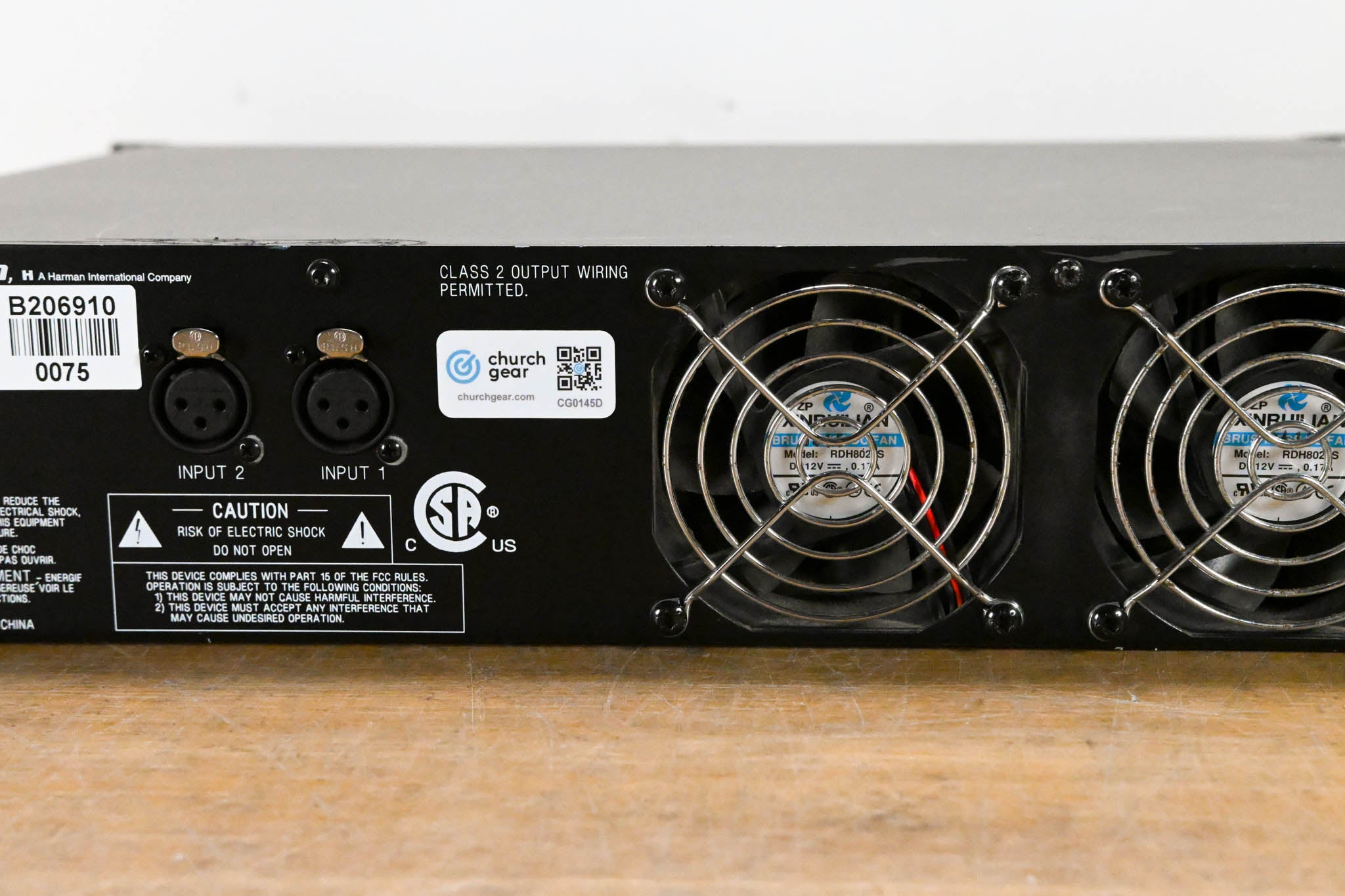 Crown XLS 402 2-Channel Power Amplifier