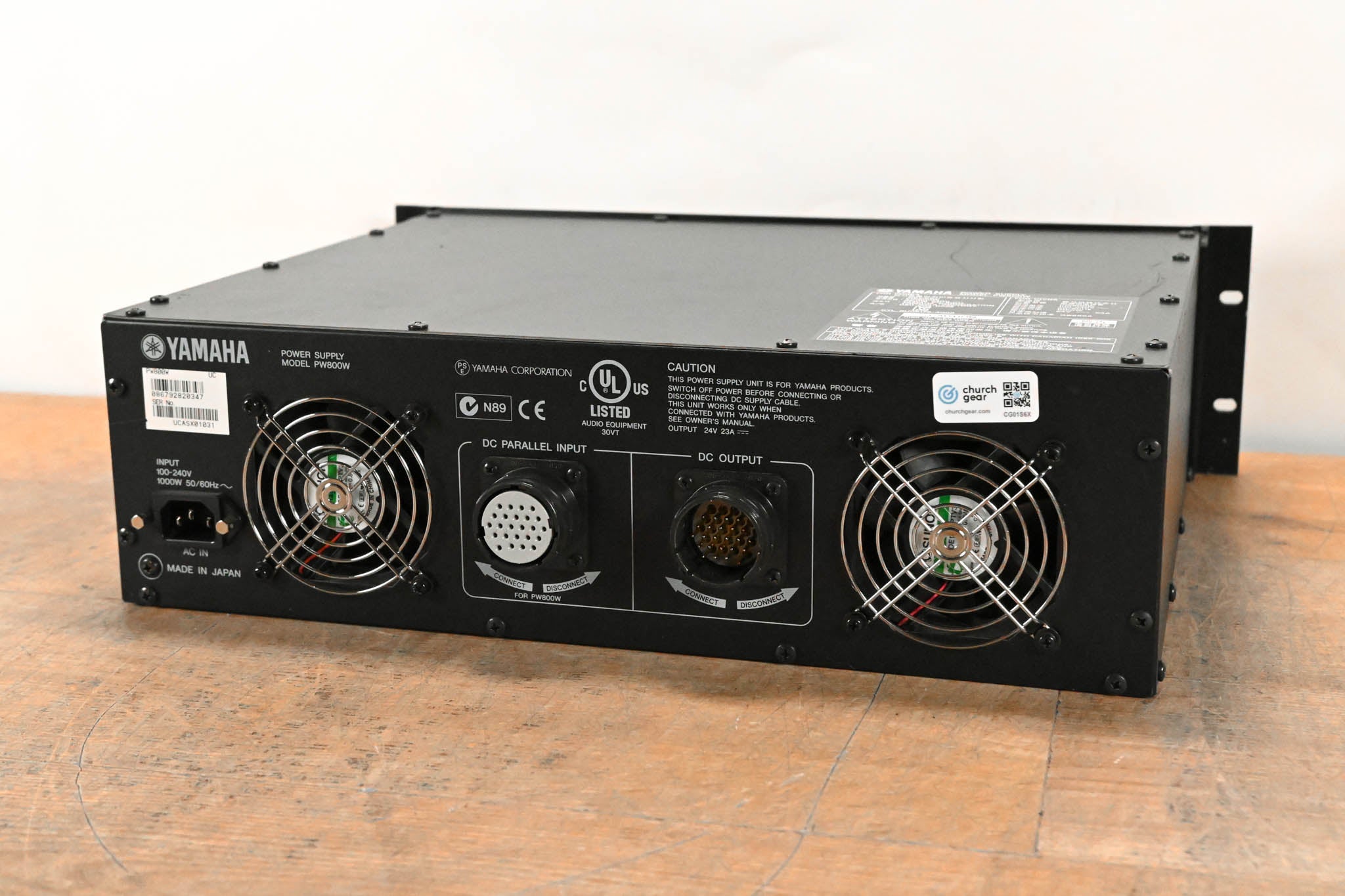 Yamaha PW800W Mixer Redundant Power Supply