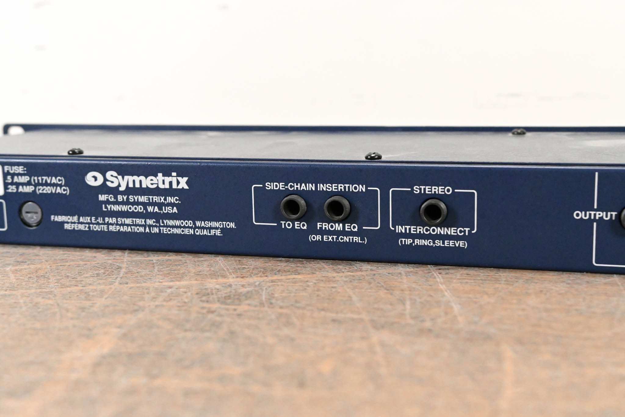 Symetrix 501 Peak-RMS Compressor/Limiter