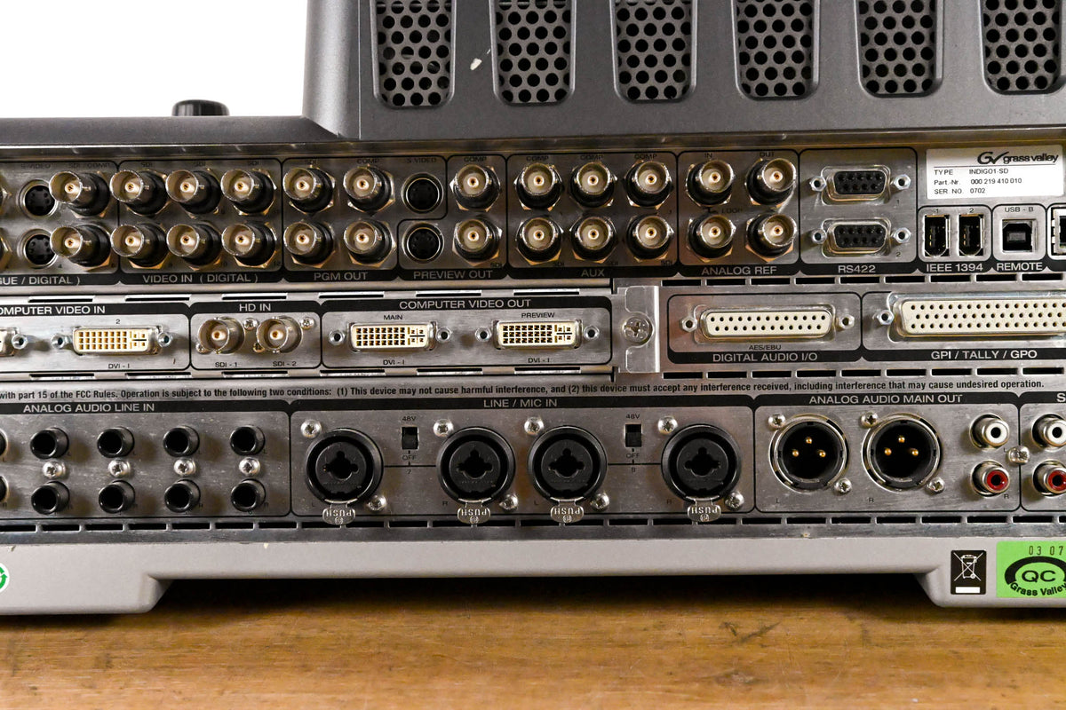 Grass Valley INDIGO1-SD Indigo Audio-Video Mixer