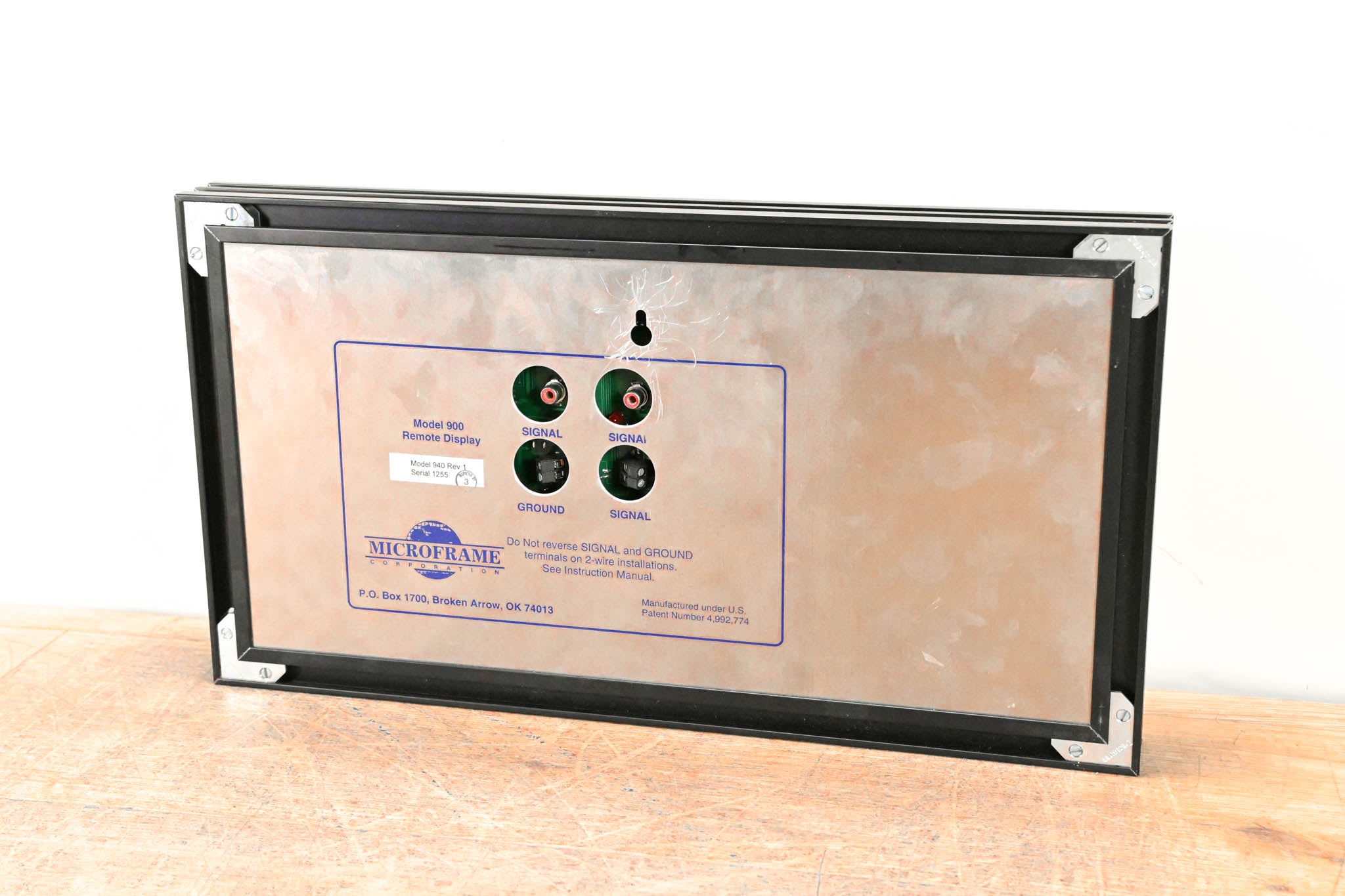 Microframe 940 Rev 1 4-Digit Display