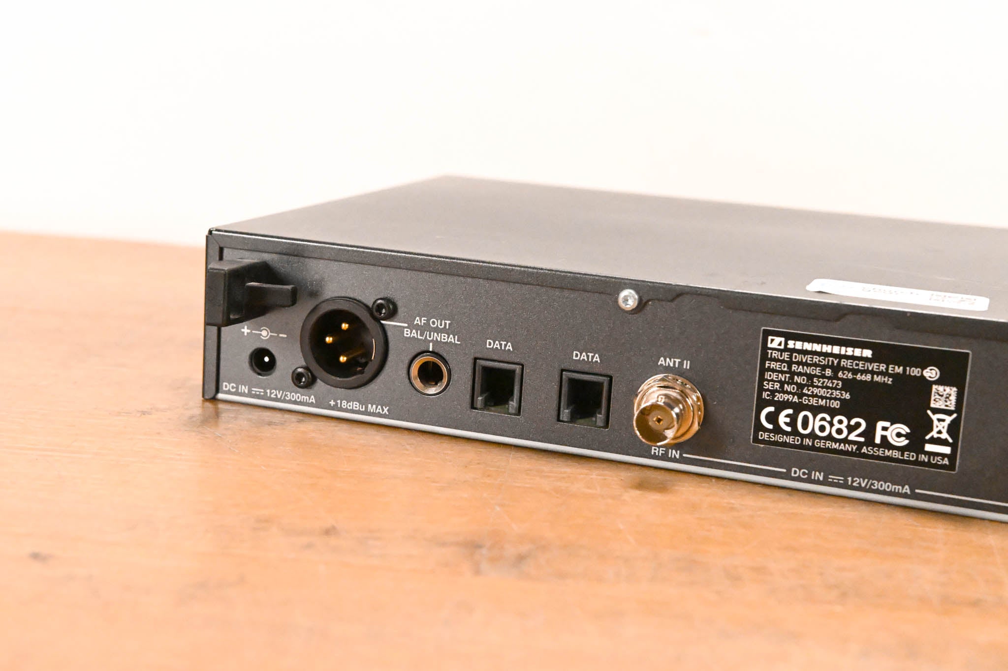 Sennheiser ew 100 G3 Bodypack Wireless System 626-668MHz NO POWER SUPPLY