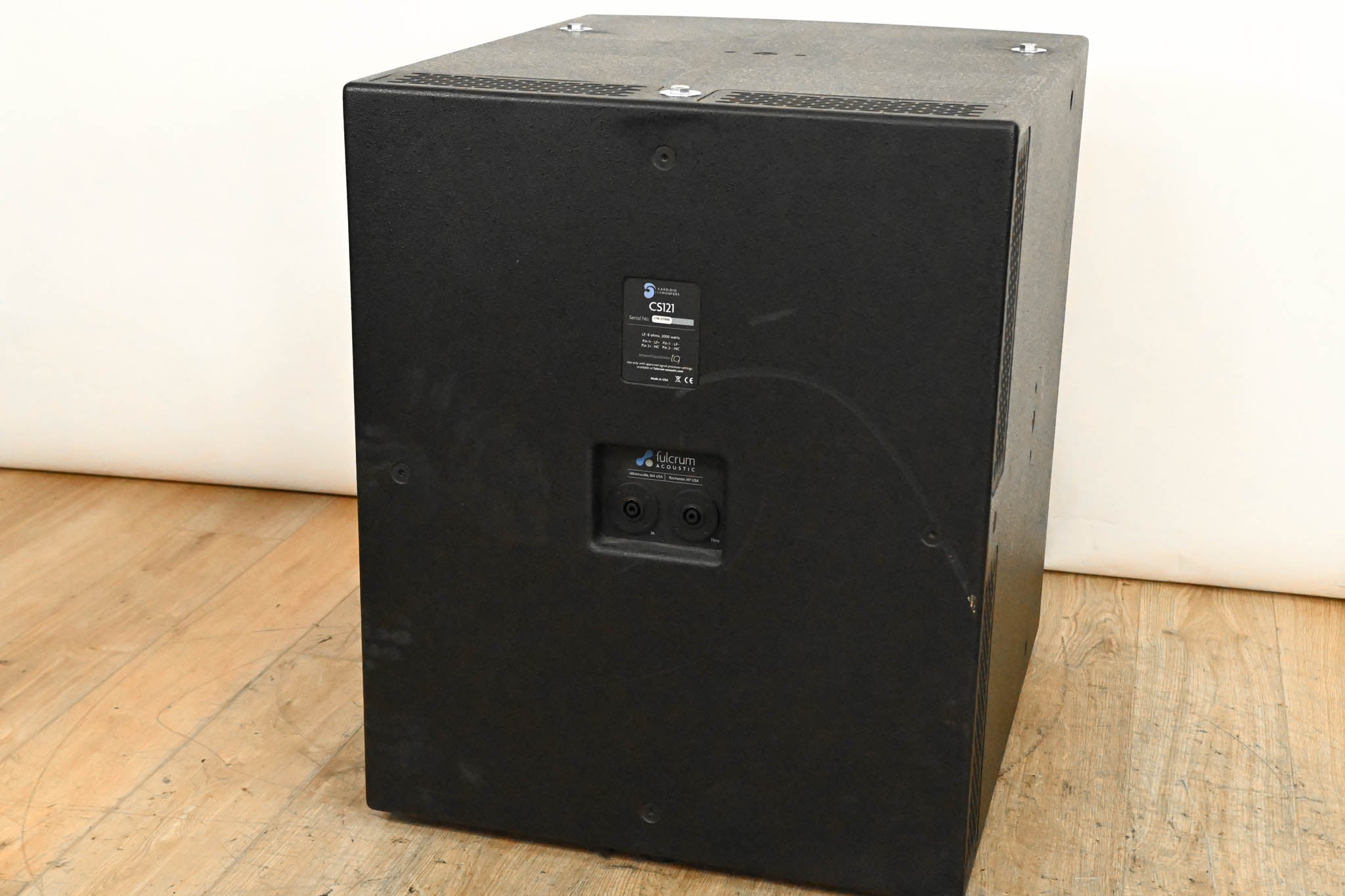 Fulcrum Acoustic CS121 21″ Subcardioid Subwoofer
