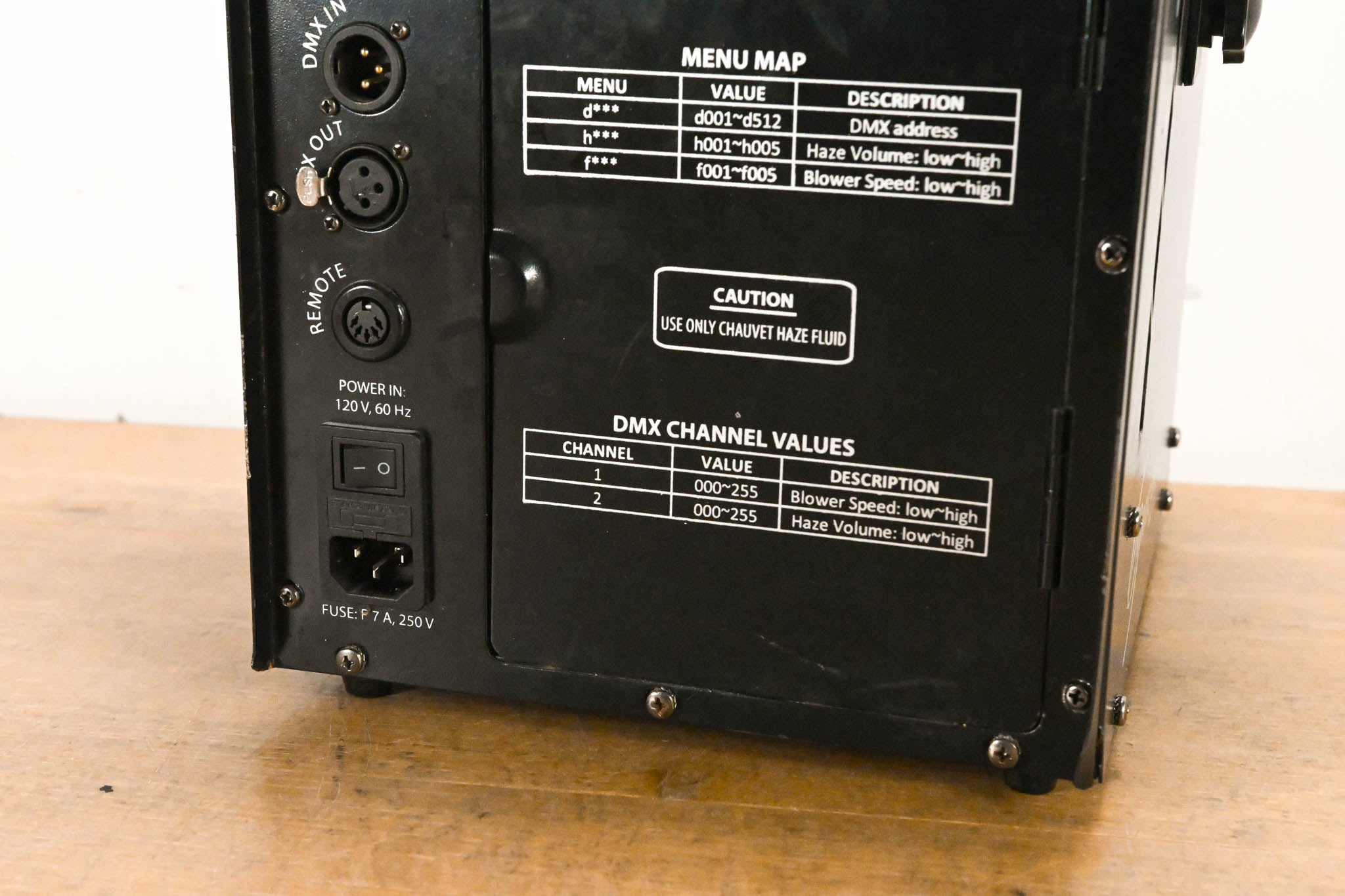Chauvet Hurricane Haze 2D Water-Based Hazed Machine