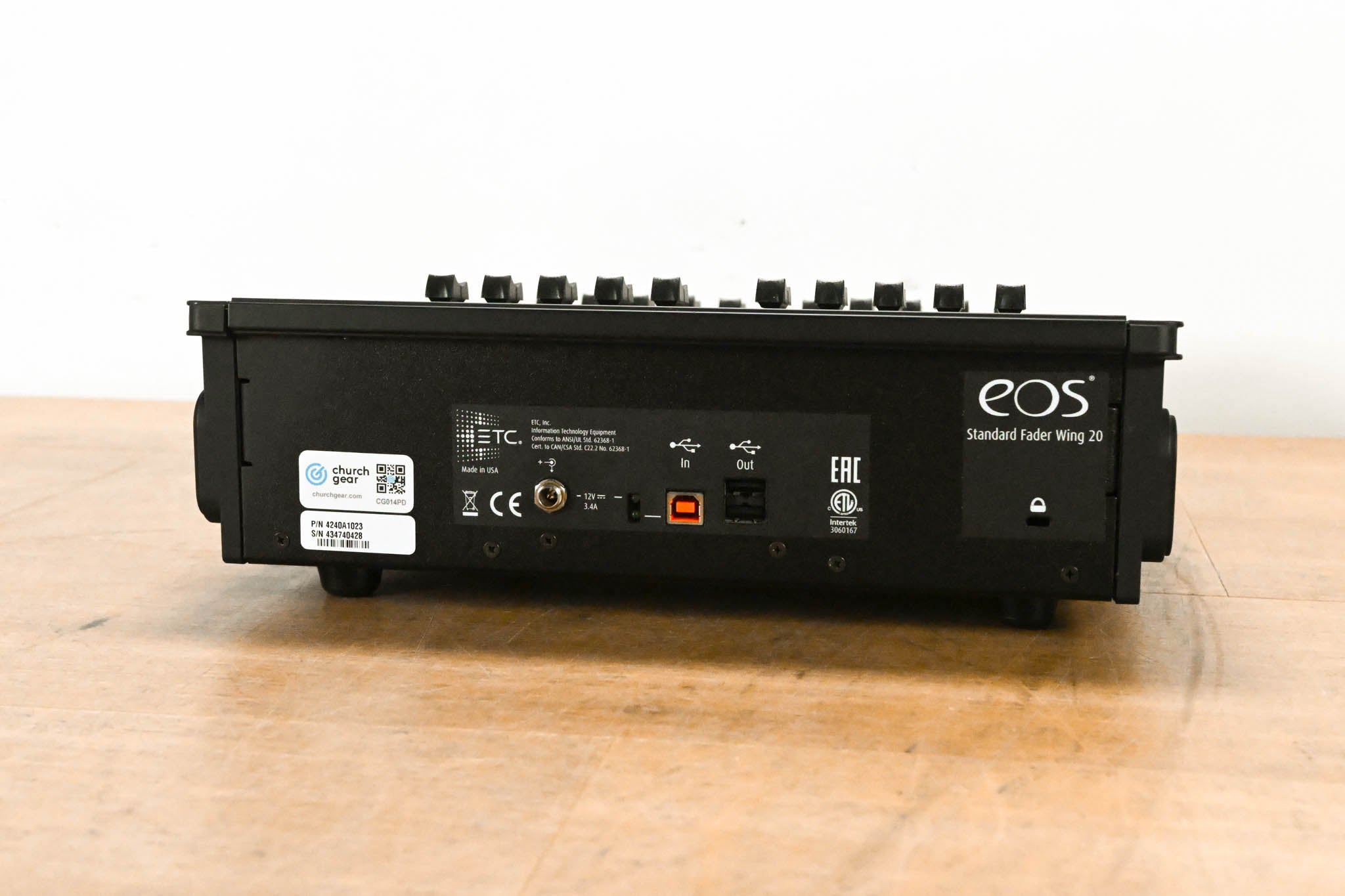 ETC EOS Standard Fader Wing 20